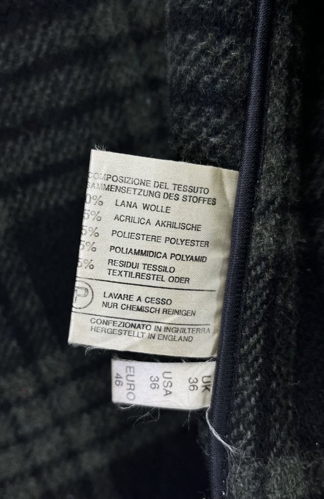 Original Montgomery Vintage Montgomery Made in England Duffle Coat Wool Jacket Size US M / EU 48-50 / 2 - 9 Thumbnail