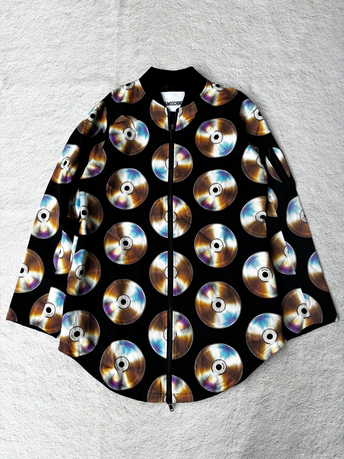 H&M × Moschino Moschino X H&m Bomber jacket cd aop Size US M / EU 48-50 / 2 - 1 Thumbnail