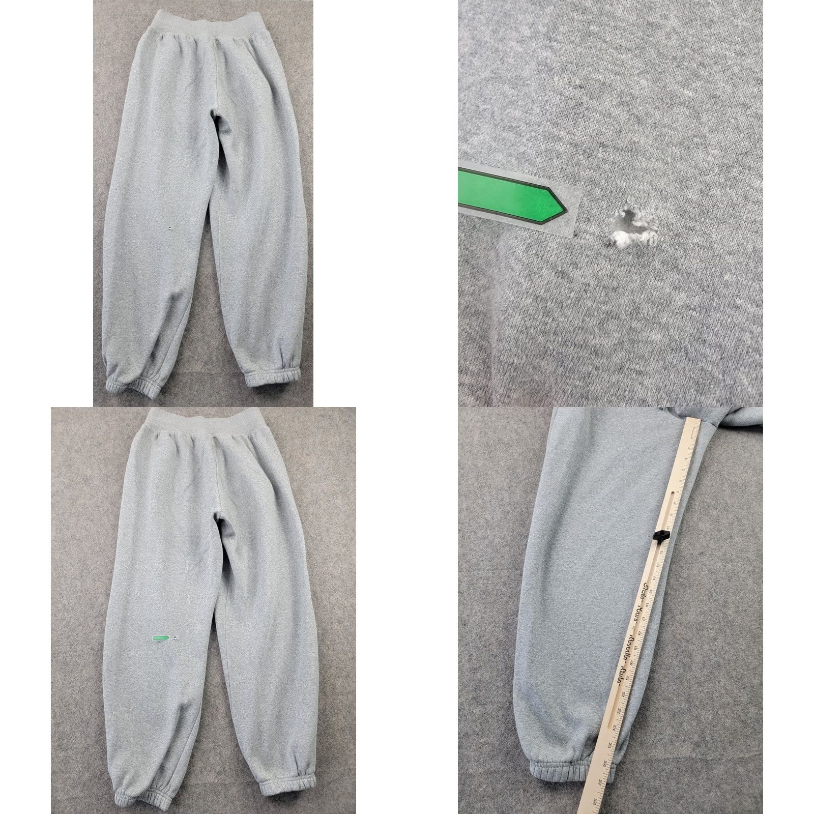Nike Nike Joggers Sweatpants Mens Small Gray Drawstring Casual Athleisure Size US 29 - 8 Thumbnail