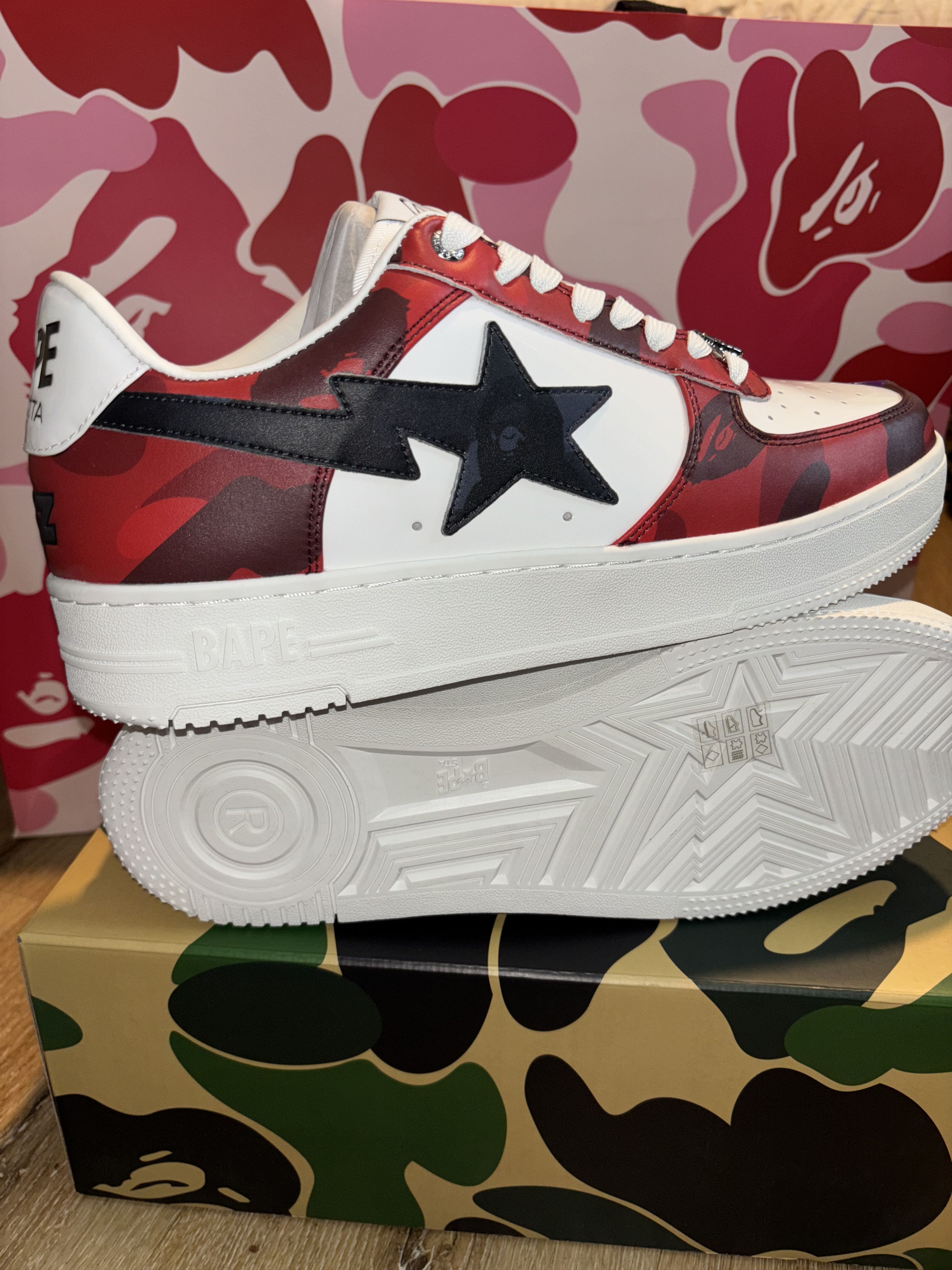 Bape BAPE x Stray Kids US Men’s 12 Shoes Brand New Authentic Size US 12 / EU 45 - 8 Thumbnail