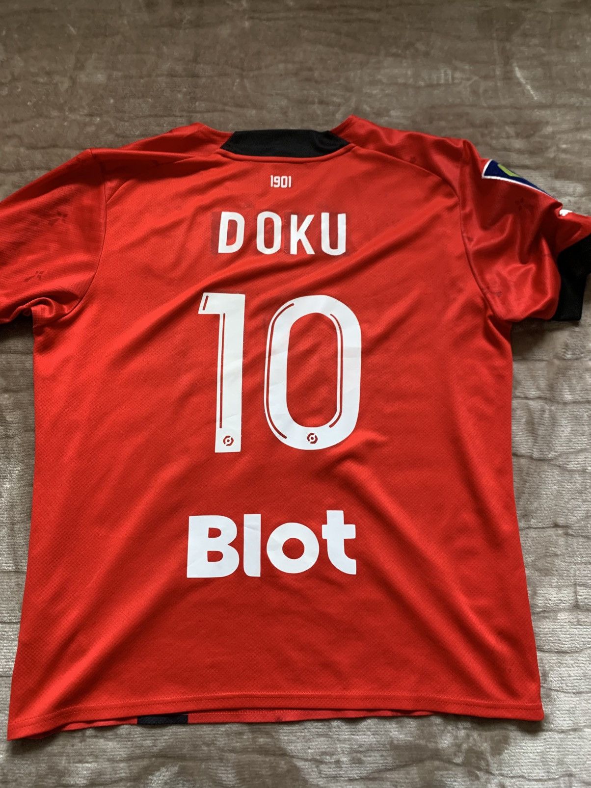 Puma Jersey doku Stade Rennais Size US L / EU 52-54 / 3 - 1 Thumbnail