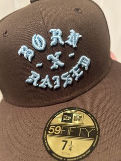 BORN X RAISED, Accessories, New Era Born X Raised Dodgers Rocker Hat Blue  Baby Blue7