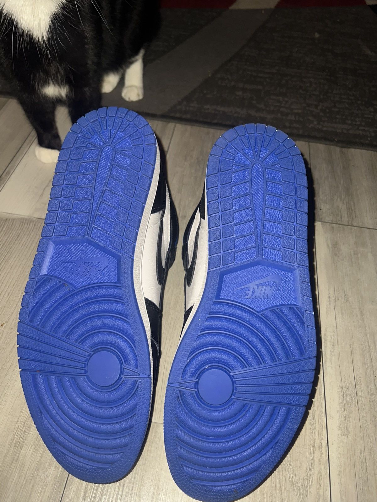 Nike Jordan 1 Retro High (Royal toe) Size US 13 / EU 46 - 3 Thumbnail
