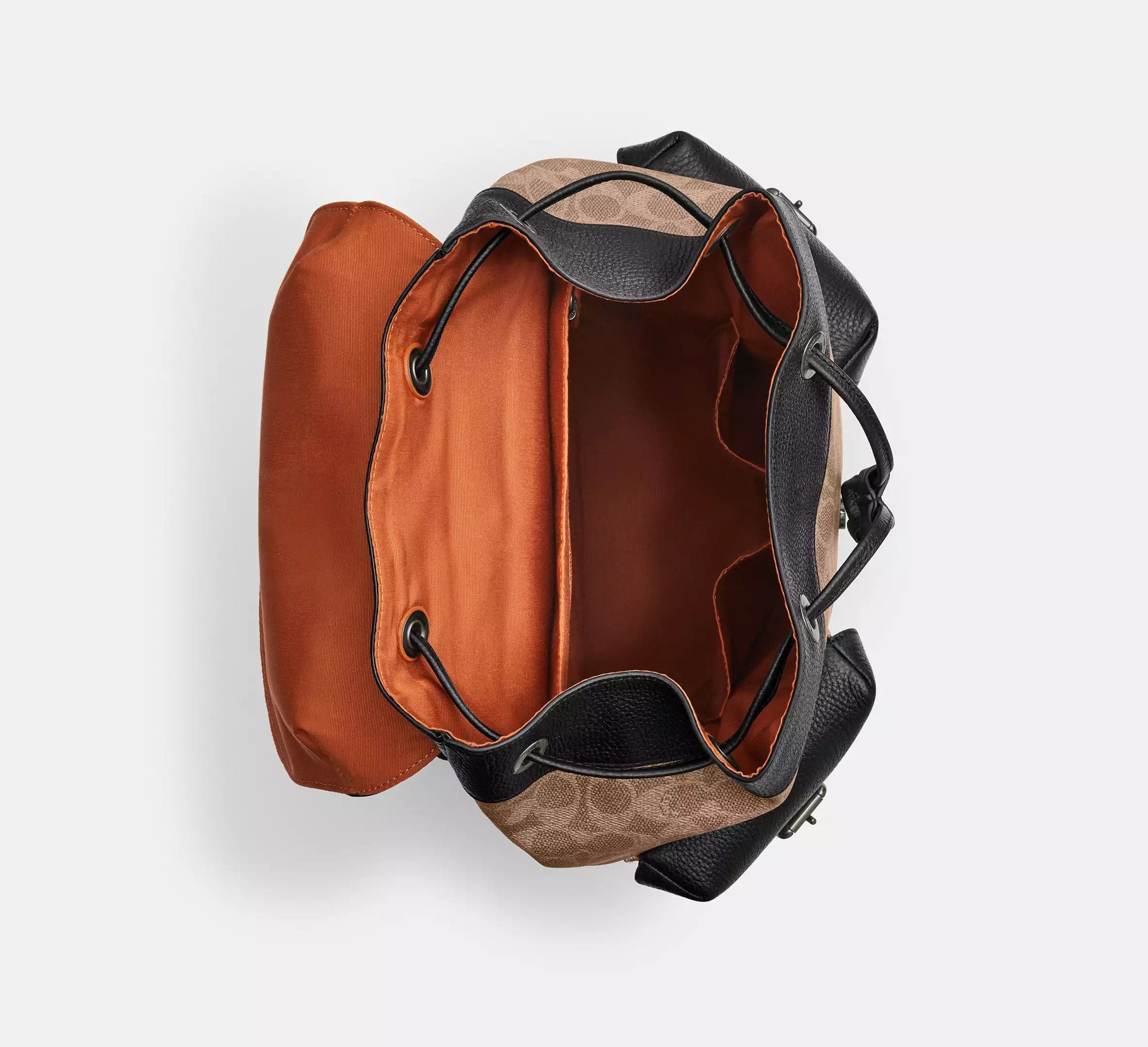 Coach Warner Backpack In Signature Canvas CW211 Size ONE SIZE - 6 Thumbnail