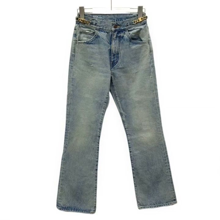 Celine Celine Light Blue Horsebit Vintage Jeans Size 25" / US 0 / IT 36 - 1 Thumbnail
