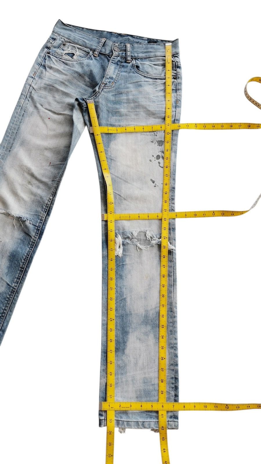 semanticdesign Vintage semanticdesign ripped jeans Size US 30 / EU 46 - 13 Thumbnail