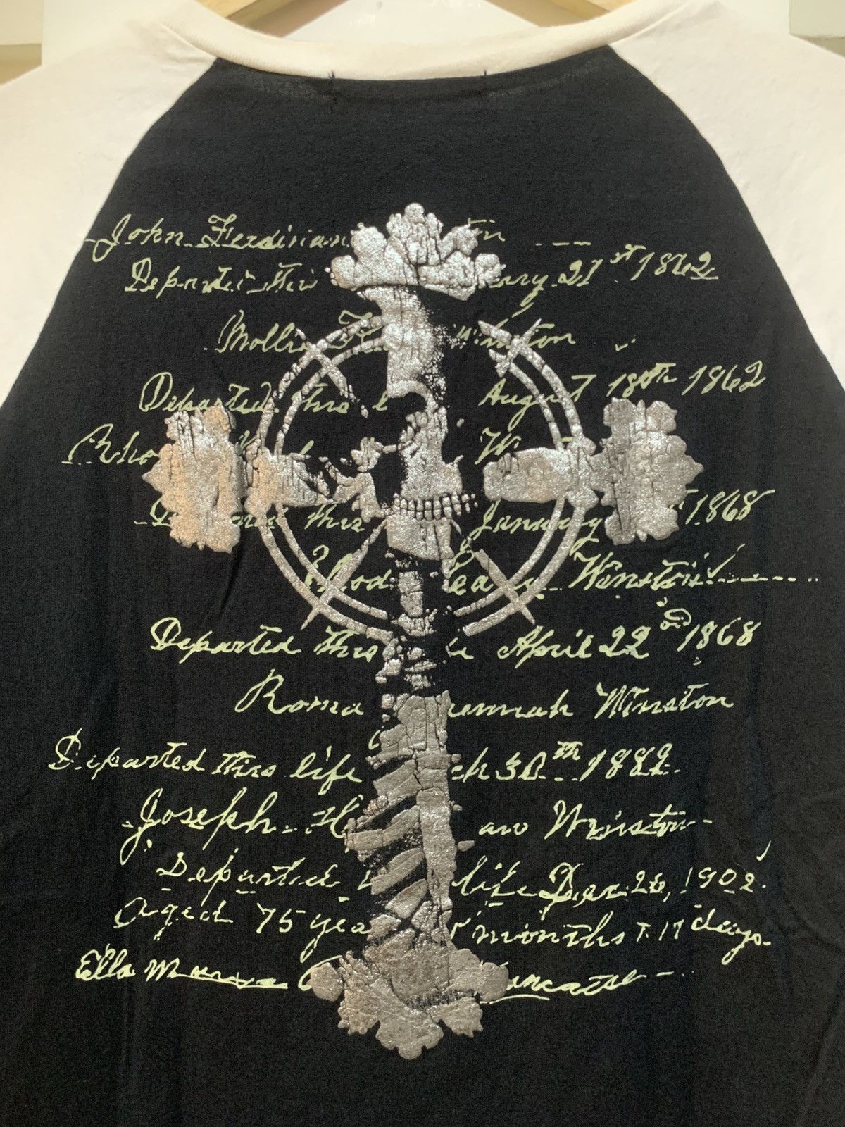 If Six Was Nine Armee Francaise Skull Poem Long Sleeve Tee Shirt Size US M / EU 48-50 / 2 - 10 Thumbnail