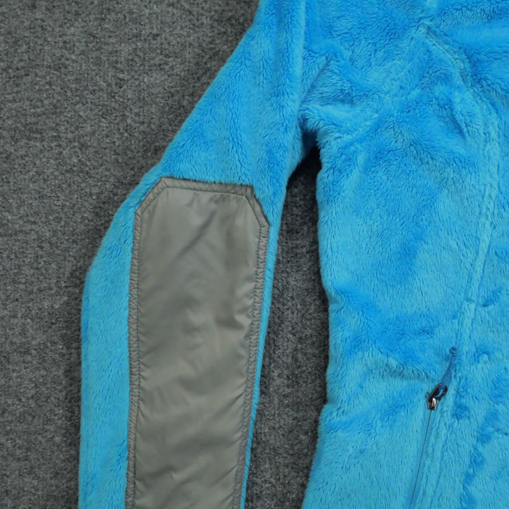 Eddie Bauer VINTAGE Eddie Bauer Hoodie Womens Large Blue Grey Full Zip Jacket Long Fleece Size L / US 10 / IT 46 - 4 Thumbnail