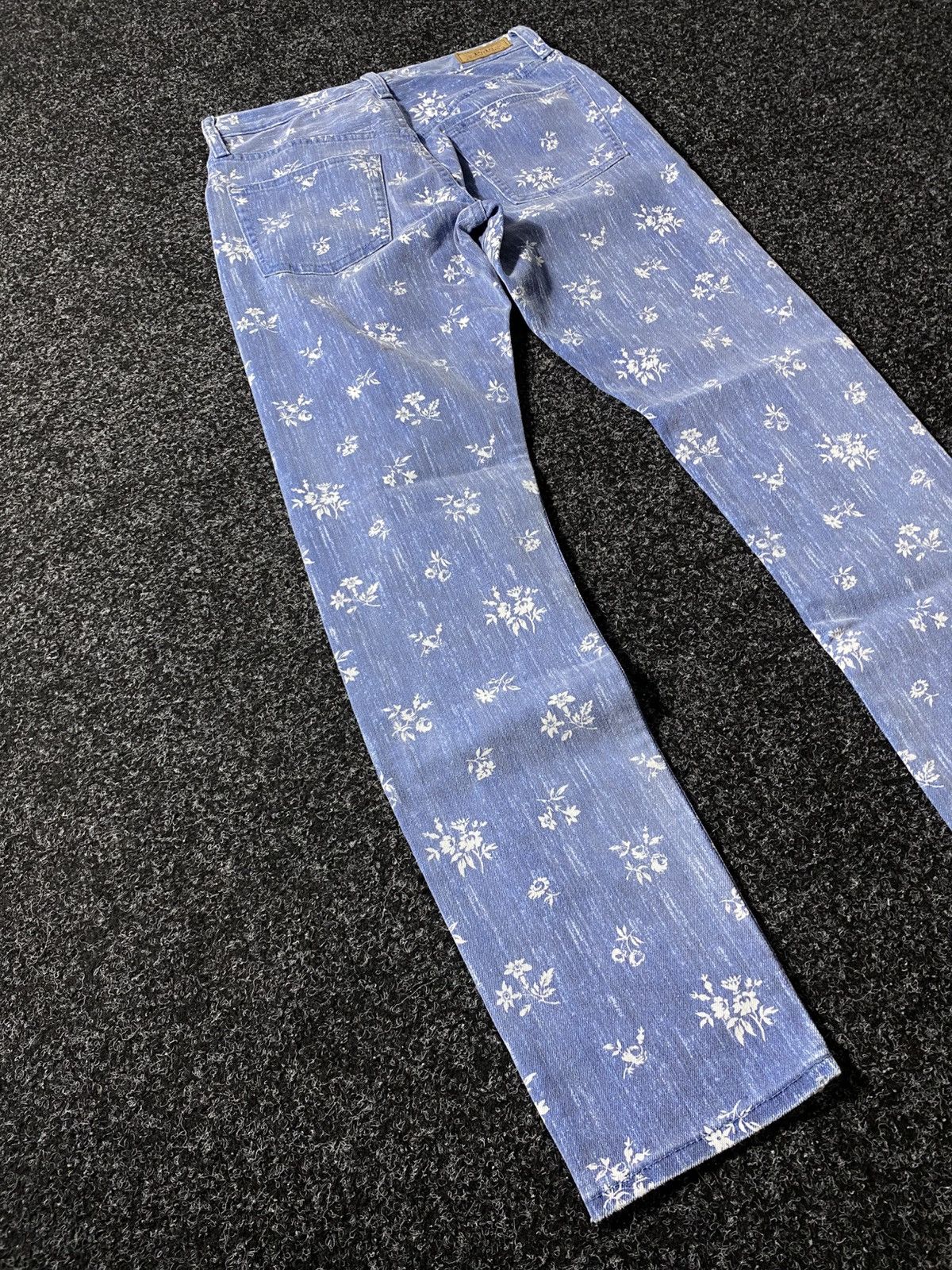 If Six Was Nine × Polo Ralph Lauren × Vintage Vintage Y2K Floral Polo Ralph Lauren Jeans baggy pants Size 27" / US 4 / IT 40 - 8 Thumbnail