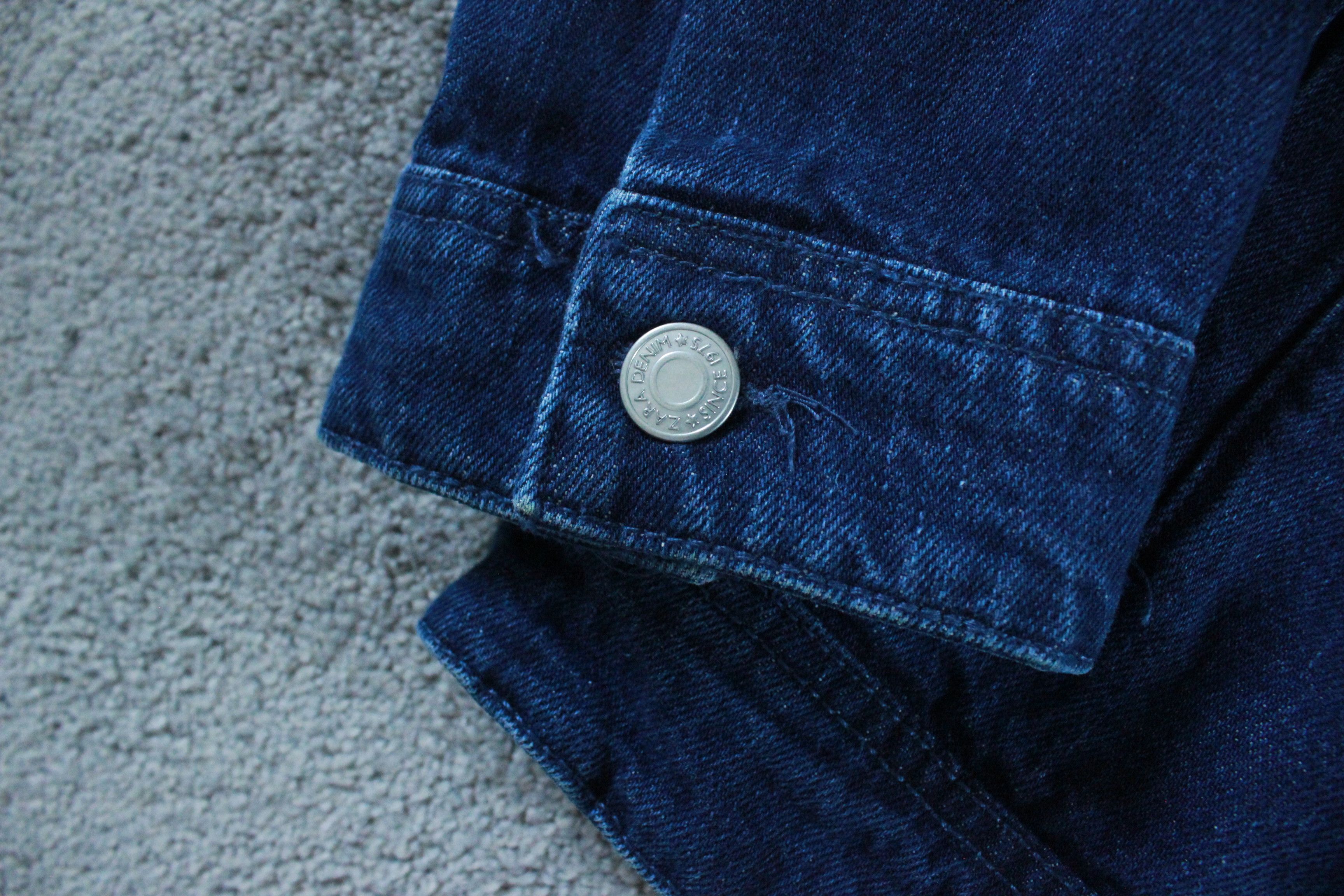 Zara Zara Mens Boxy Fit Ddenim Jacket Blue XL Size US XL / EU 56 / 4 - 6 Thumbnail
