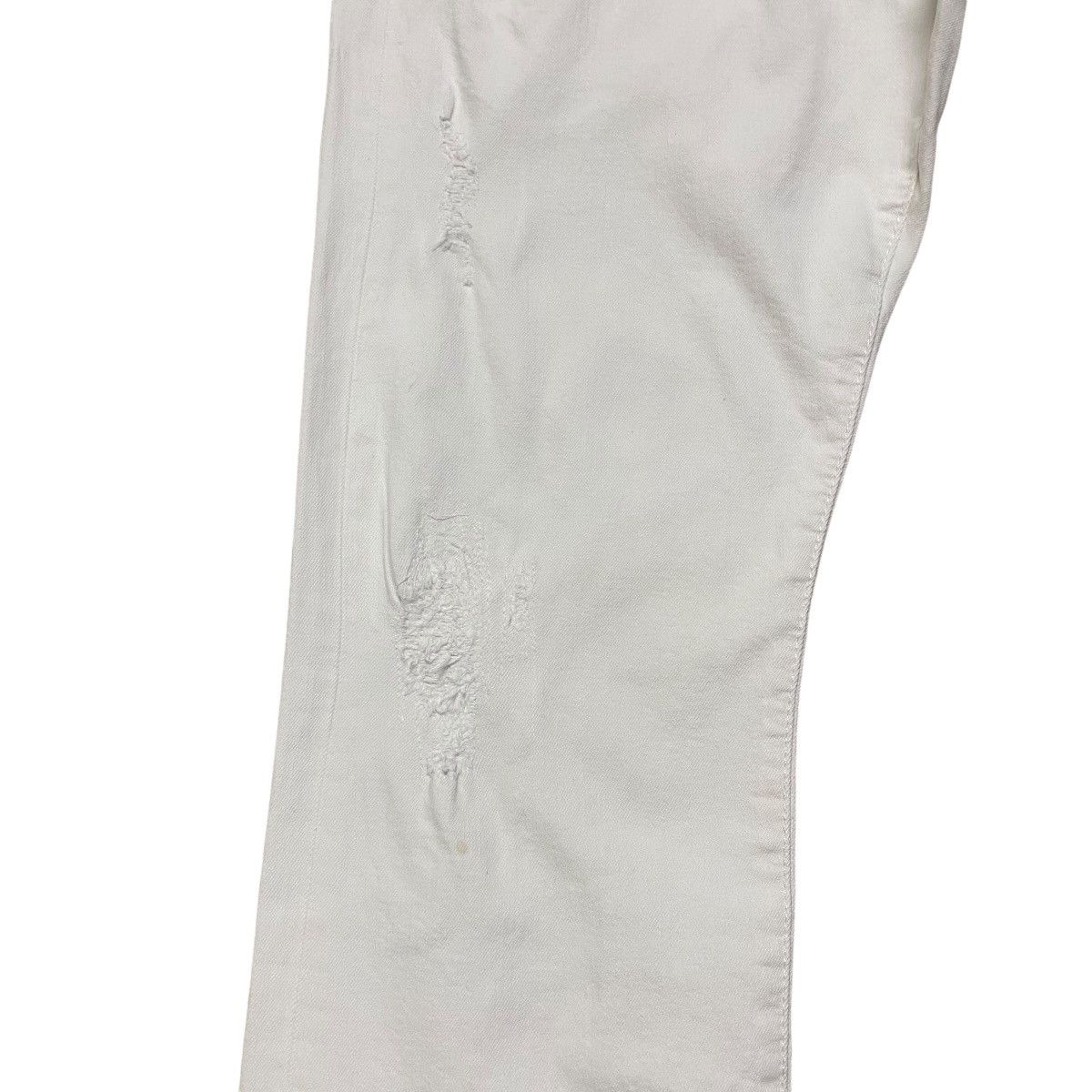 Polo Ralph Lauren Sullivan Slim White Damage Jeans Size US 36 / EU 52 - 7 Thumbnail