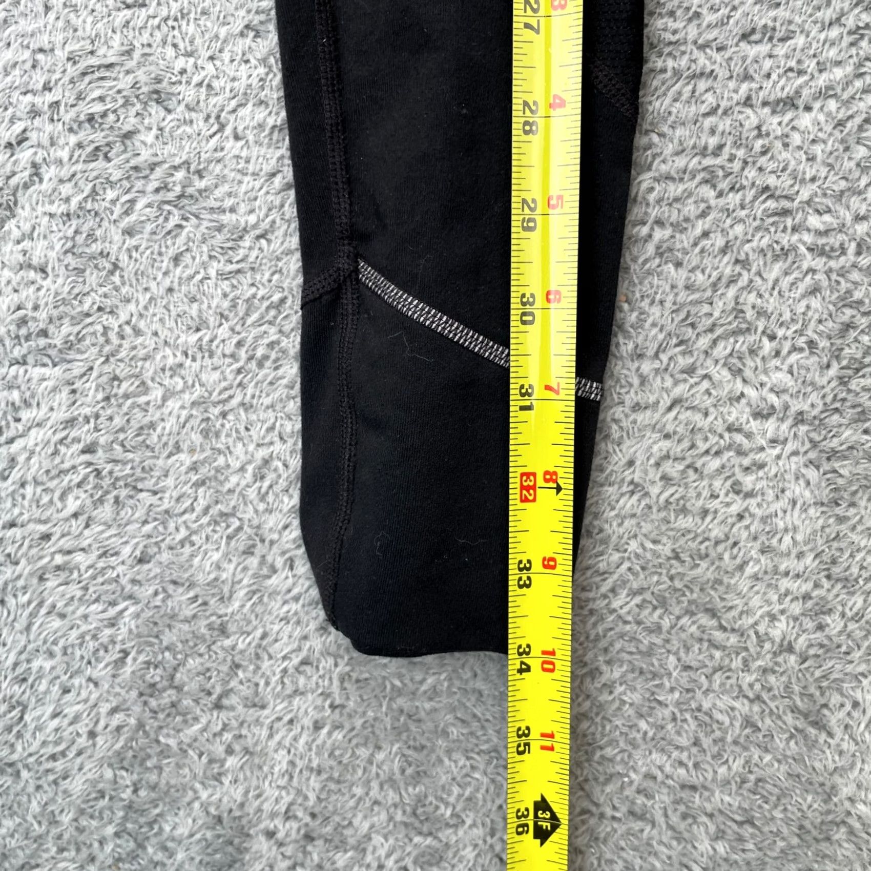 Athleta Athleta Leggings Womens XS Black High Rise Athletic Yoga Stretch Gym Performance Size 26" / US 2 / IT 38 - 7 Thumbnail