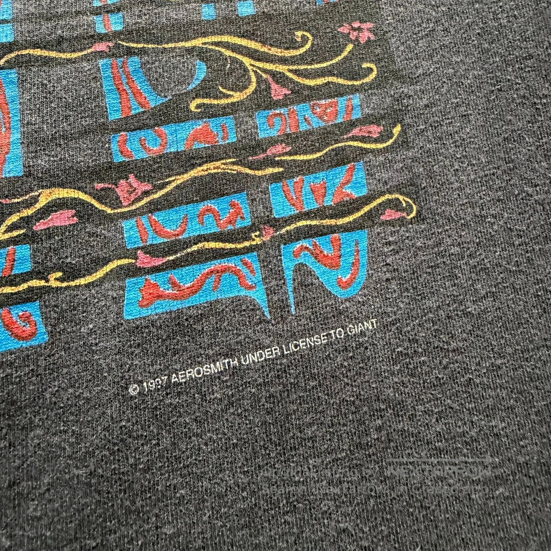 Vintage Vintage 1997 Aerosmith Longsleeve Band Tee. Size US M / EU 48-50 / 2 - 7 Thumbnail
