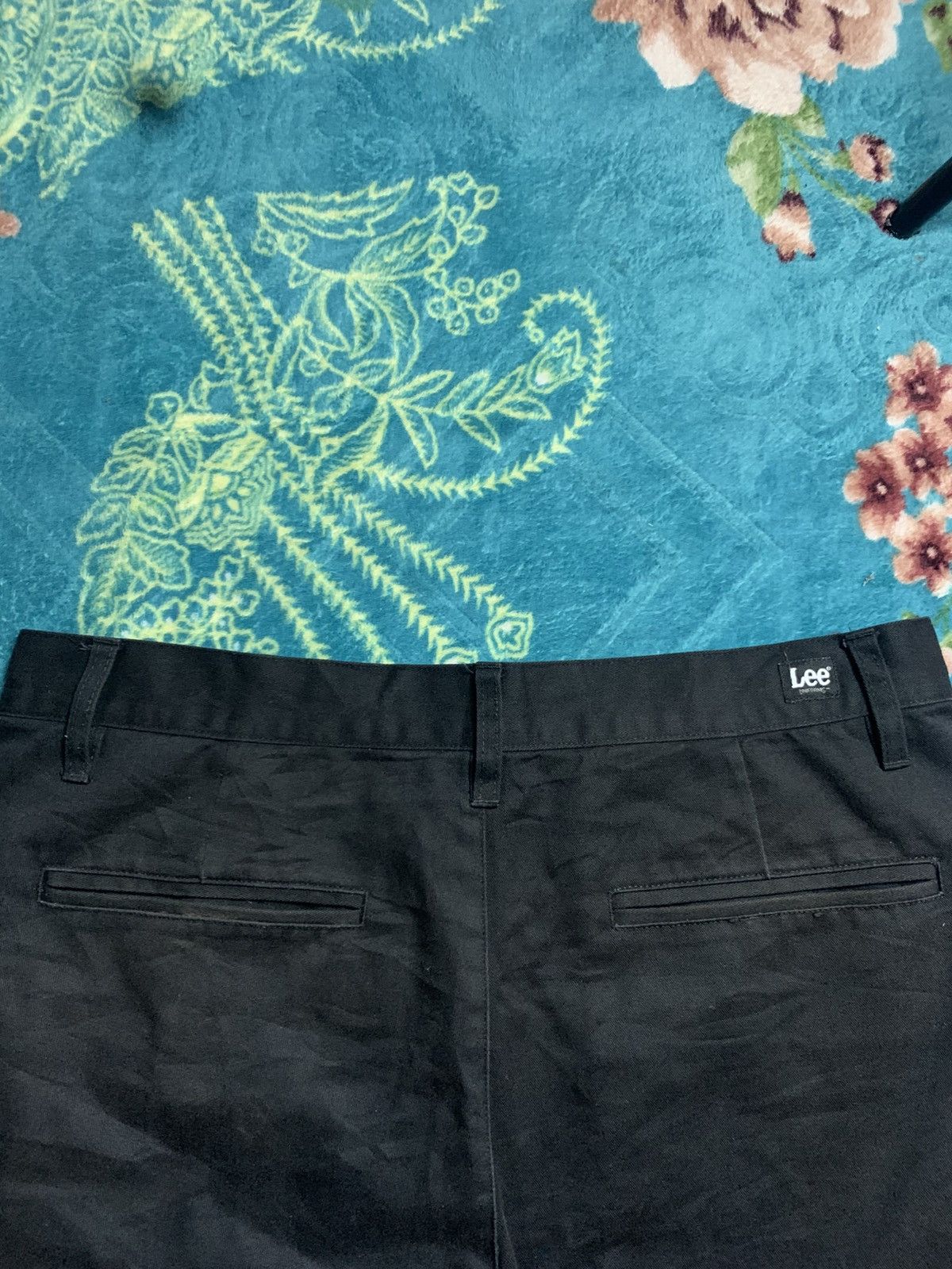 Lee Lee Uniform Workwear Chino Short 34 Black Size US 34 / EU 50 - 4 Thumbnail