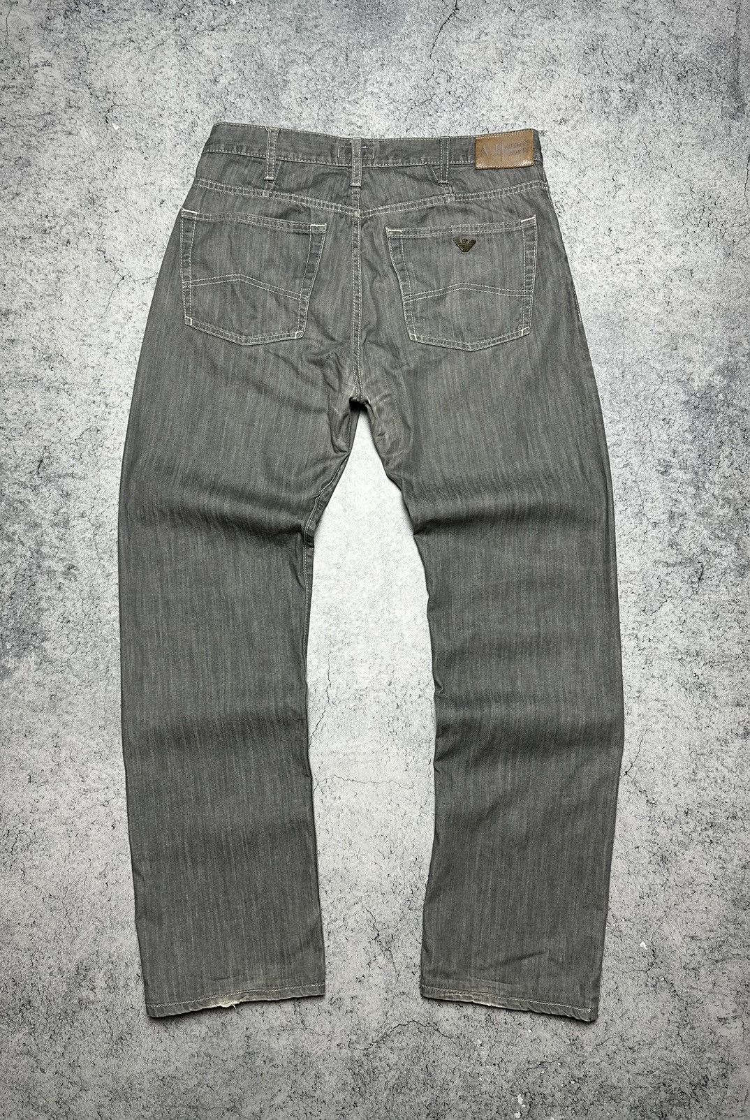 Armani Vintage Armani Jeans Metal Logo Pants Size US 34 / EU 50 - 8 Thumbnail