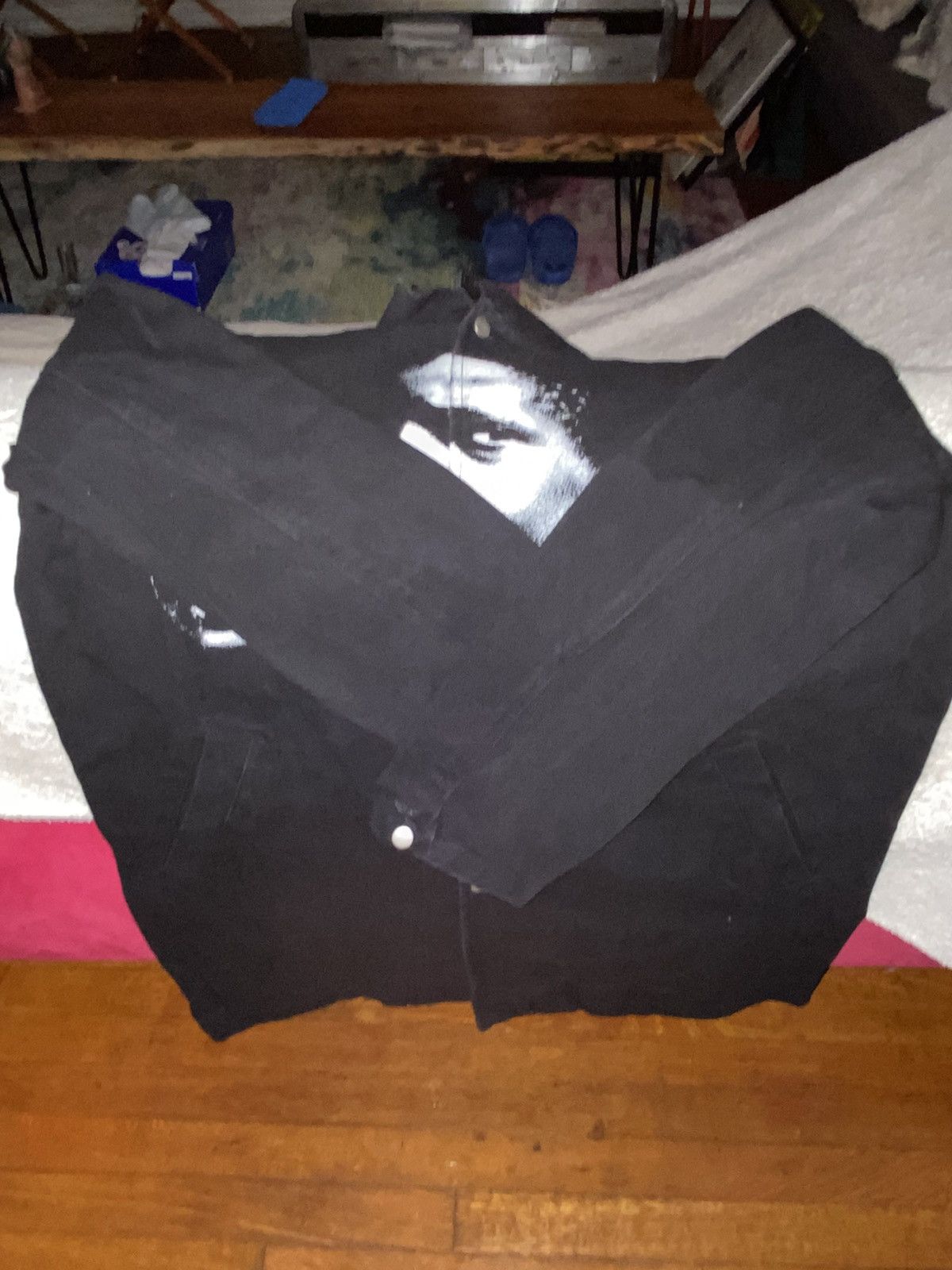 KidSuper Kidsuper x Kombonation - Kaofela Kaofela Denim Jacket RARE!! Size US L / EU 52-54 / 3 - 5 Thumbnail