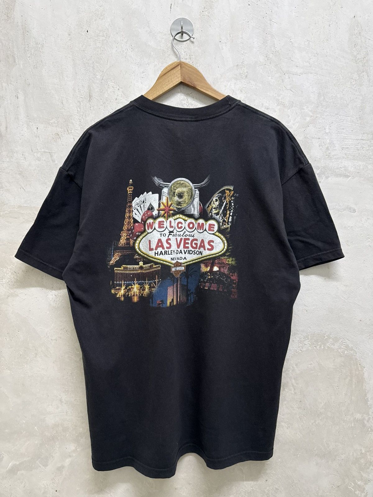 Harley Davidson 2000s Harley Davidson Flame Clown Tee Size US XL / EU 56 / 4 - 4 Thumbnail