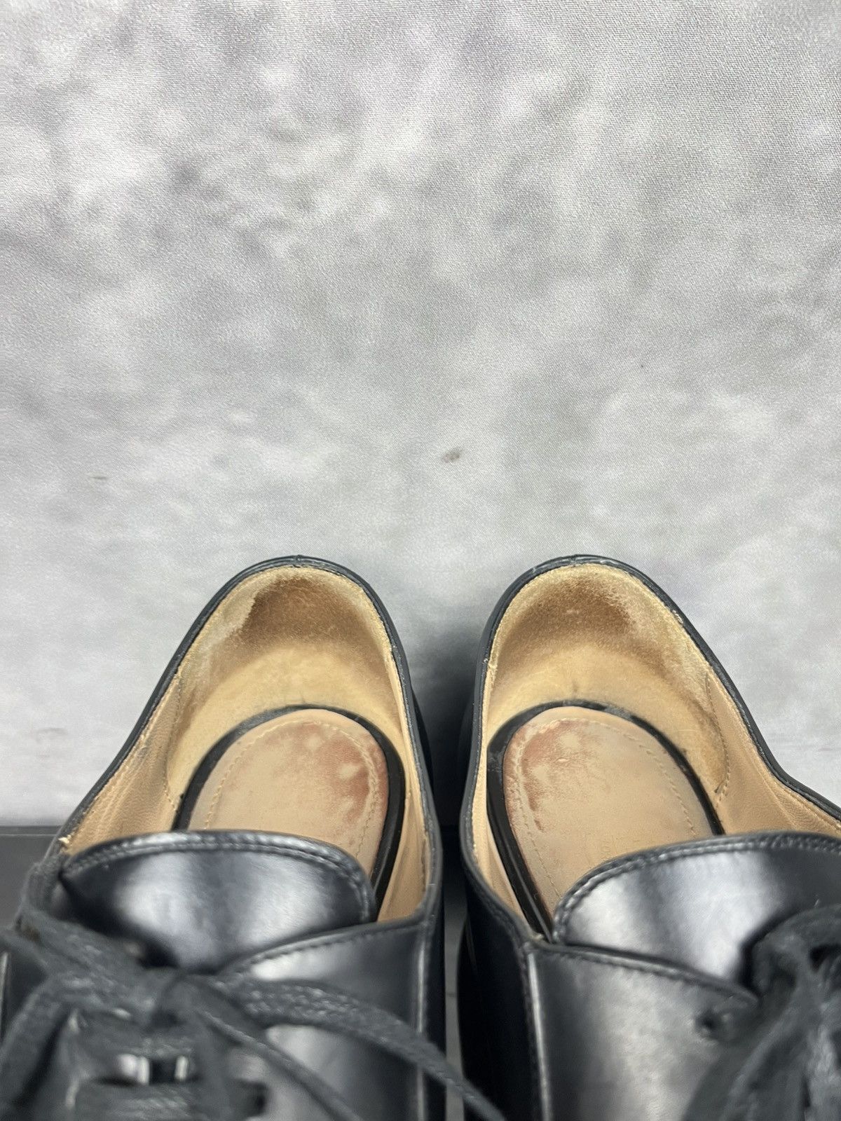 Salvatore Ferragamo Salvatore Ferragamo Women's Black Leather Oxford Size 9.5 C Size US 9.5 / IT 39.5 - 10 Thumbnail