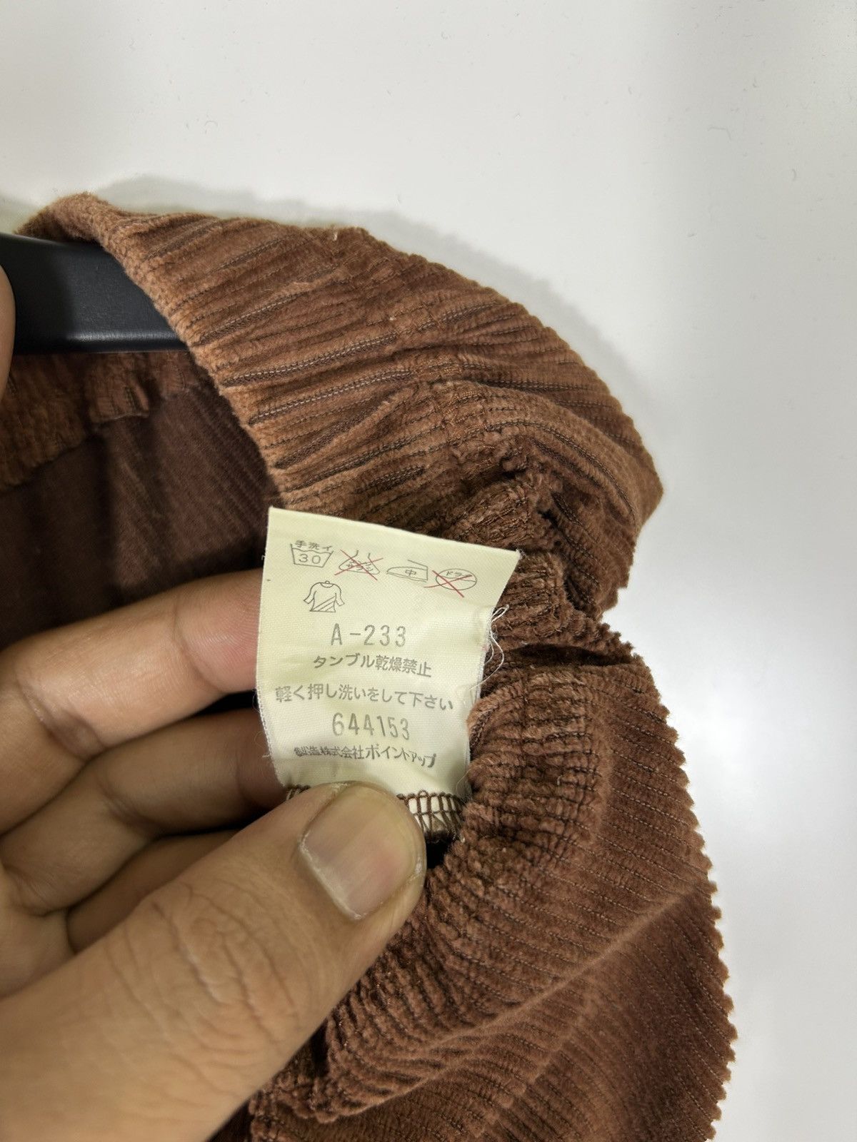 Hai Sporting Gear Hai Sporting Gear Issey Miyake Corduroy Pants Size 29" - 7 Thumbnail