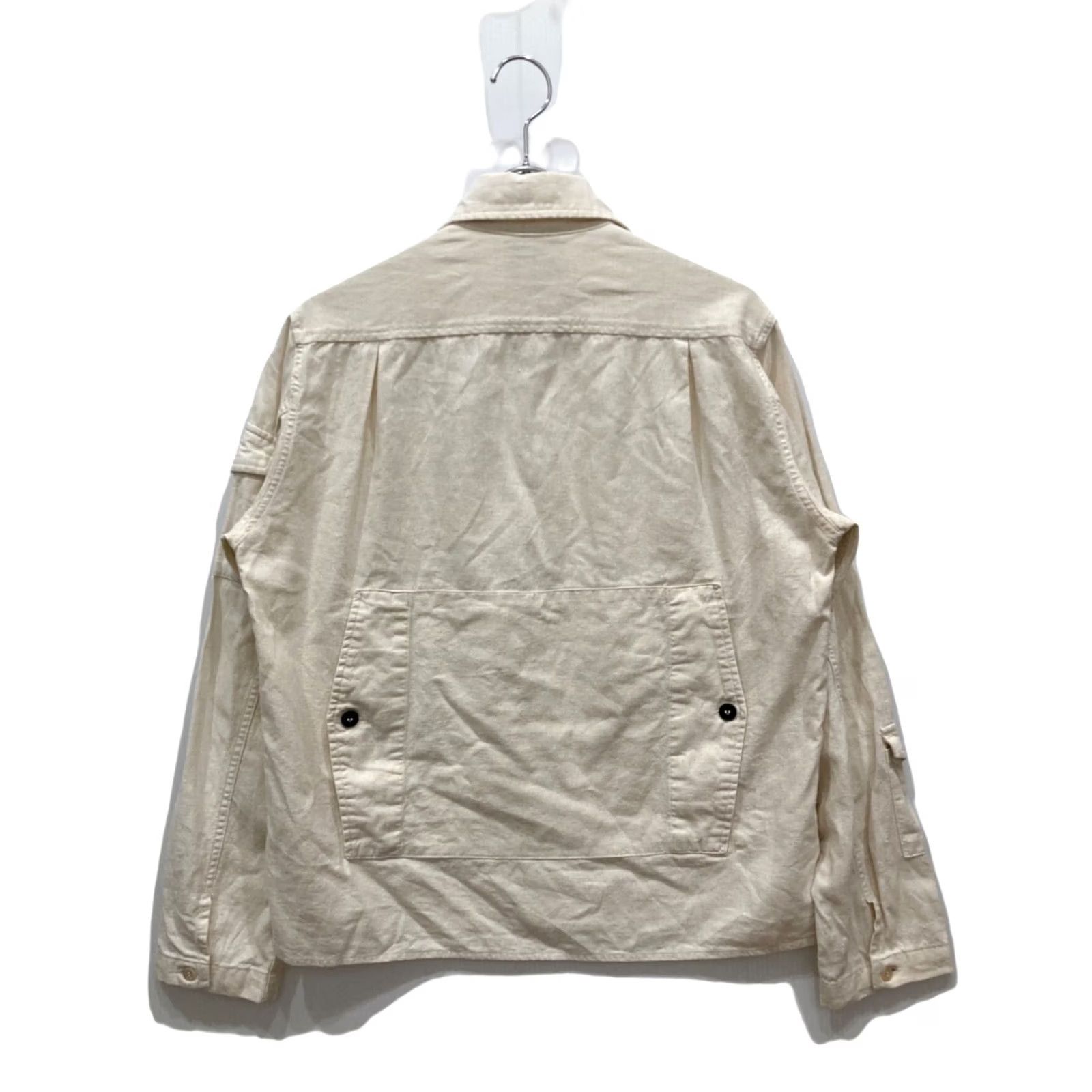 Engineered Garments Engineered Garments × BEAMS PLUS Linen-blend Safari Jacket XS Beige Mens Safari Jacket Size US XS / EU 42 / 0 - 2 Thumbnail