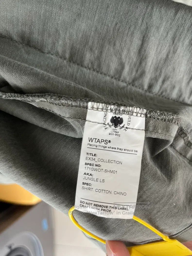 Wtaps Wtaps Four-pocket jacket shirt Size US S / EU 44-46 / 1 - 4 Thumbnail
