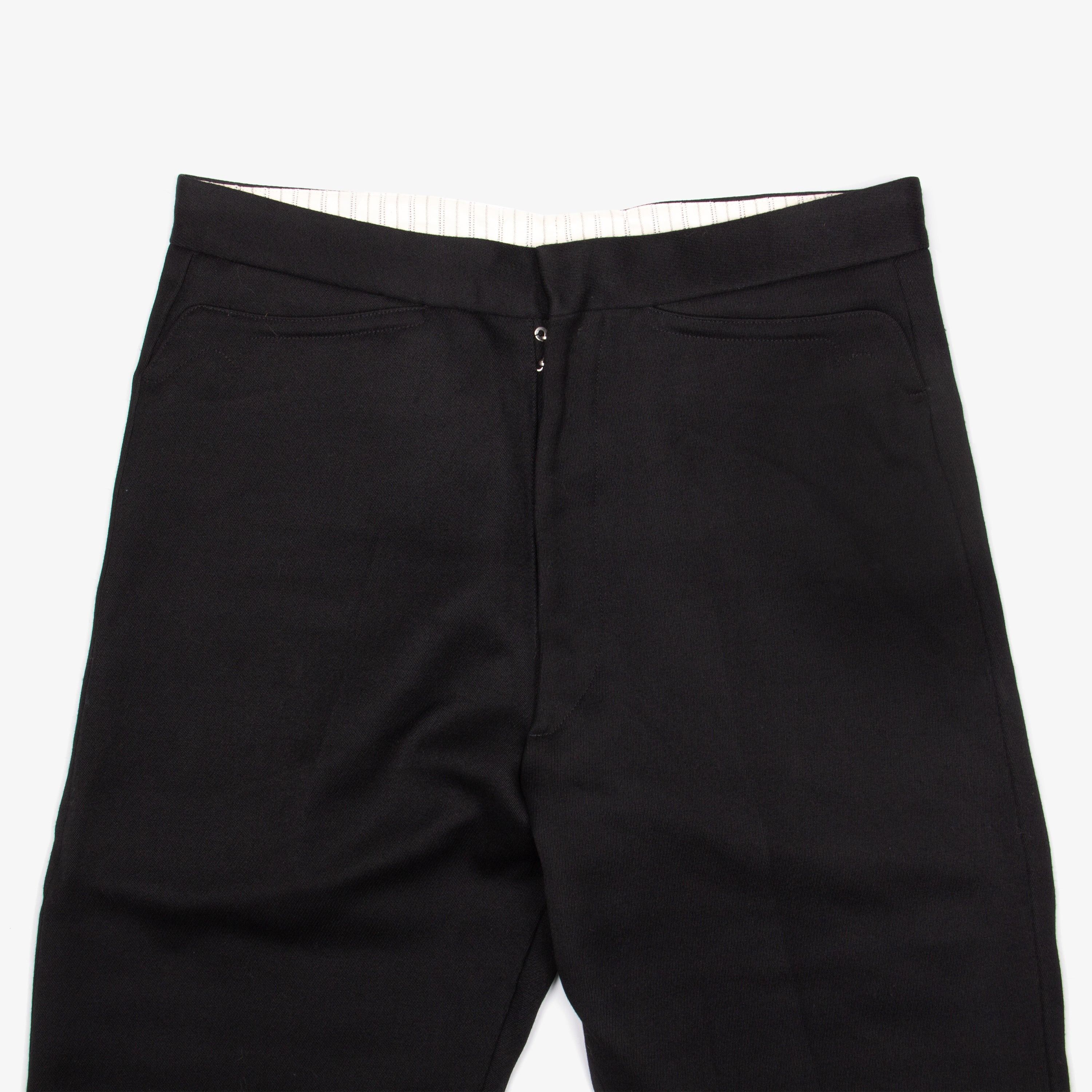 Maison Margiela MASON MARGIELA BLACK WOOL TROUSER | 52 Size US 34 / EU 50 - 3 Thumbnail