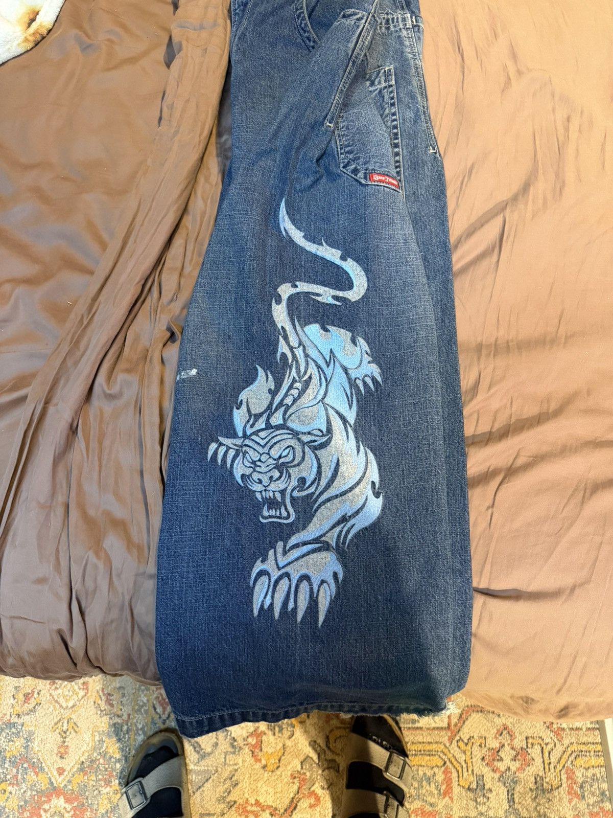 JNCO 1985 time resistant JINCO JEANS Size US 31 - 3 Thumbnail
