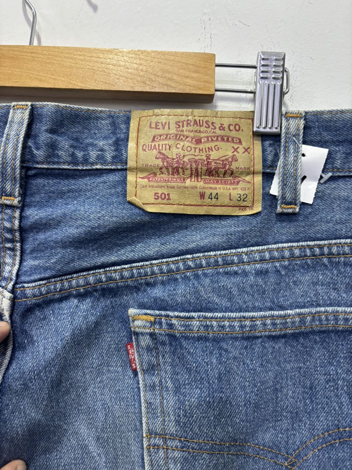 Levi's Vintage Levis Jeans Made In USA Size US 44 / EU 60 - 6 Thumbnail