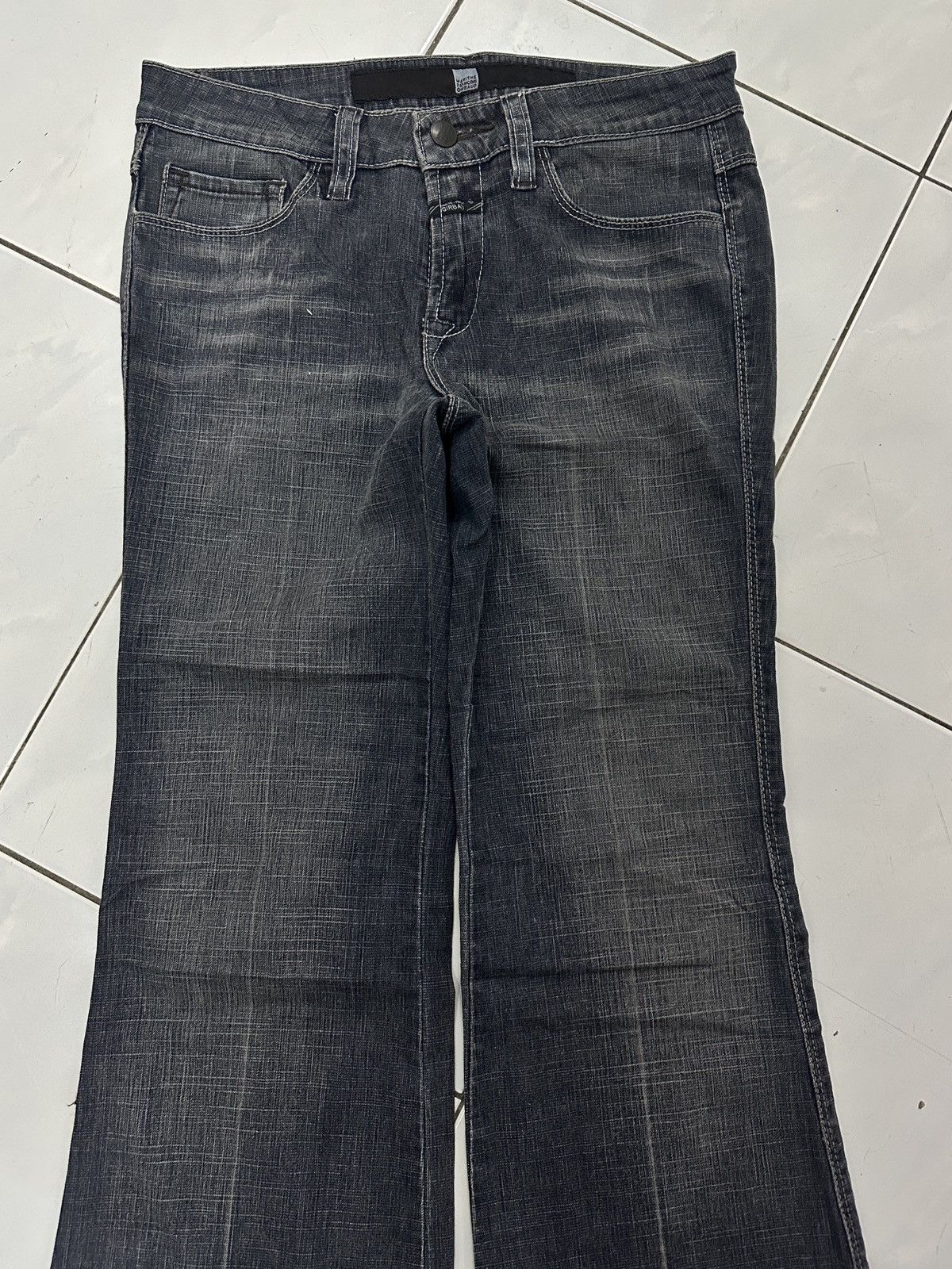 Designer × Marithe + Francois Girbaud MARITHE + FRANCOIS GIRBAUD Flare Jeans Size US 28 / EU 44 - 4 Thumbnail