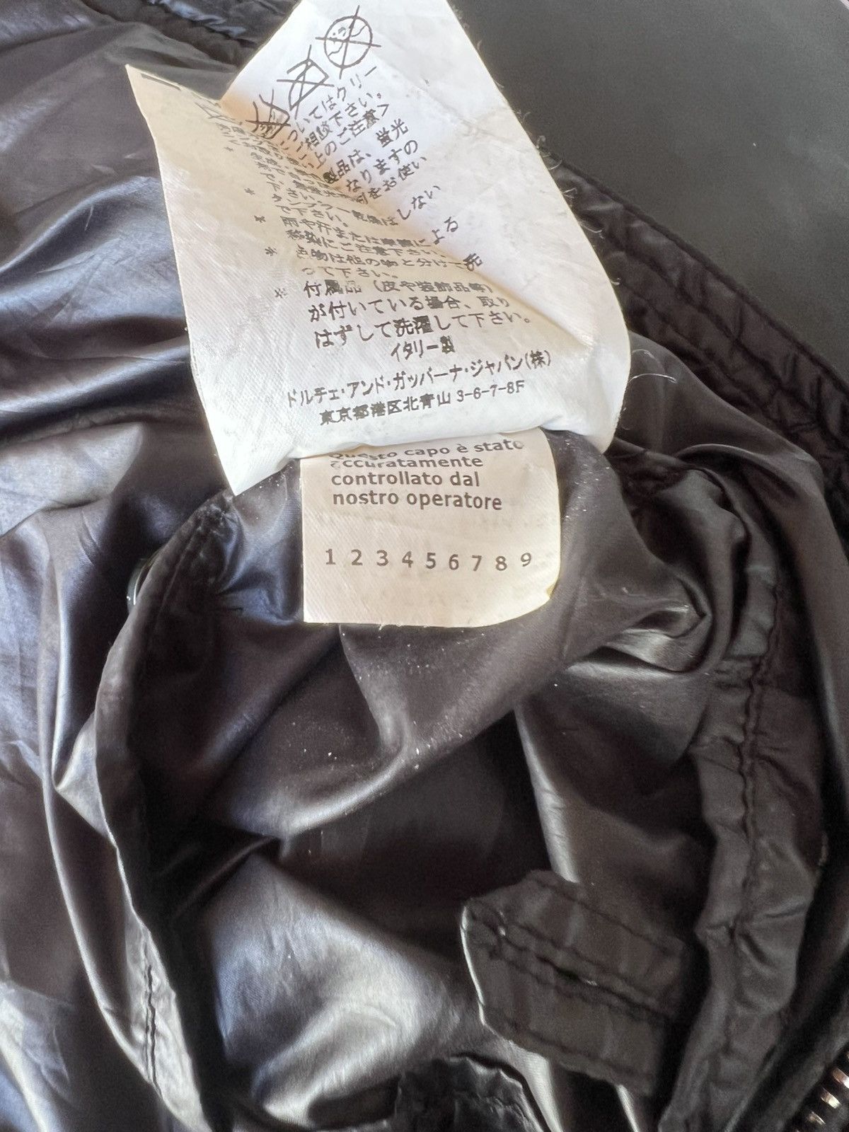 Dolce & Gabbana Vintage 2000s Dolce & Gabbana Fade Patina Cafe Racer Jacket Size US M / EU 48-50 / 2 - 25 Thumbnail