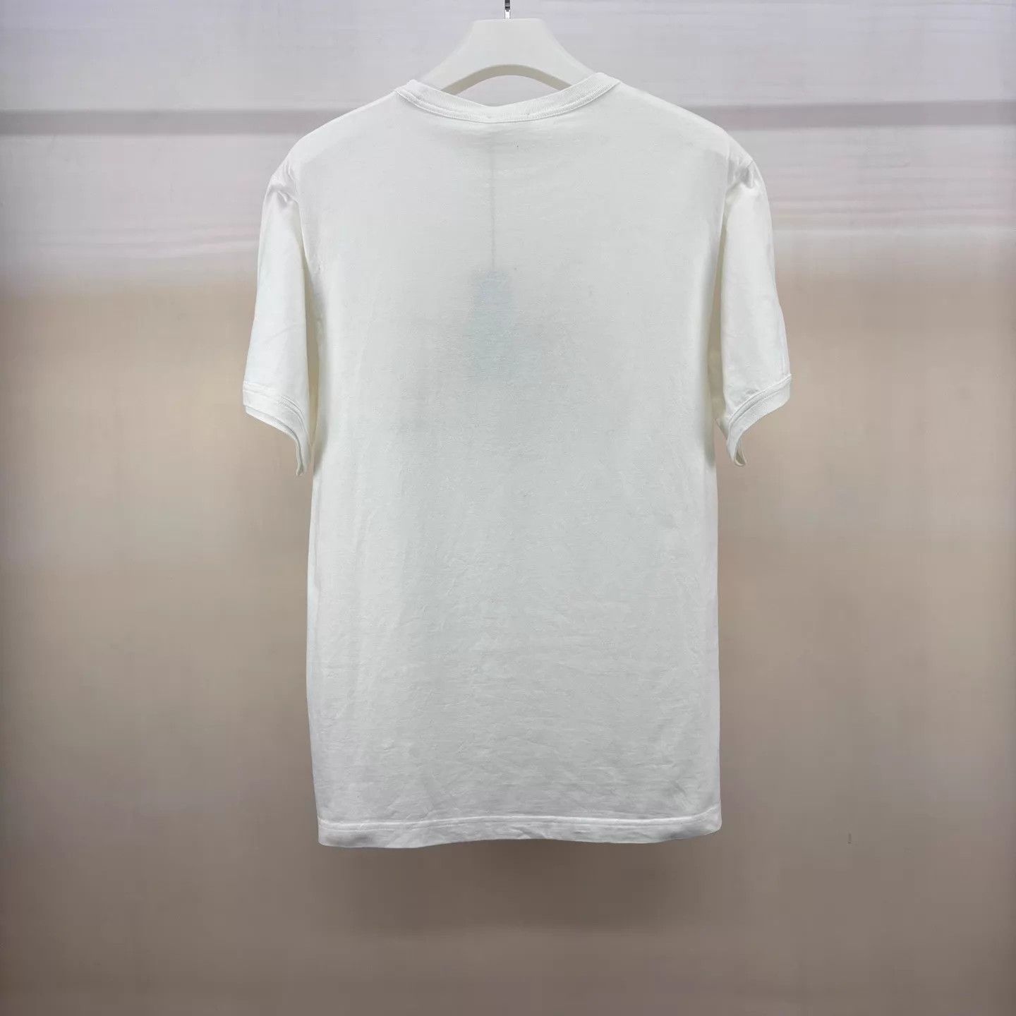 Dior Dior 24SS White Logo Short Sleeve Tee L Size L / US 10 / IT 46 - 2 Thumbnail