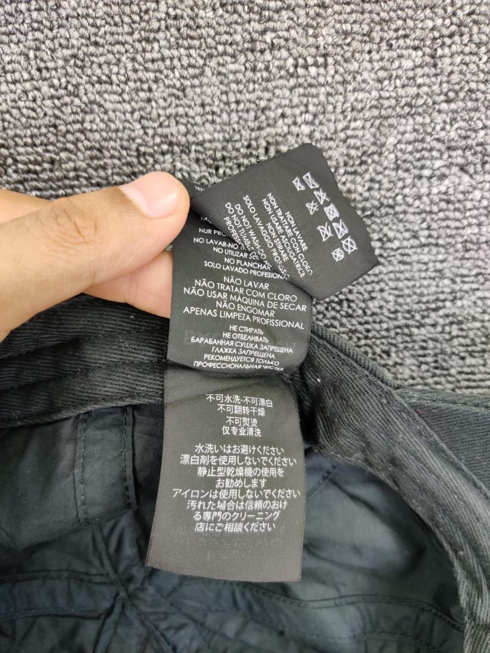 Balenciaga Balenciaga Hat Cap Black Size ONE SIZE - 10 Thumbnail