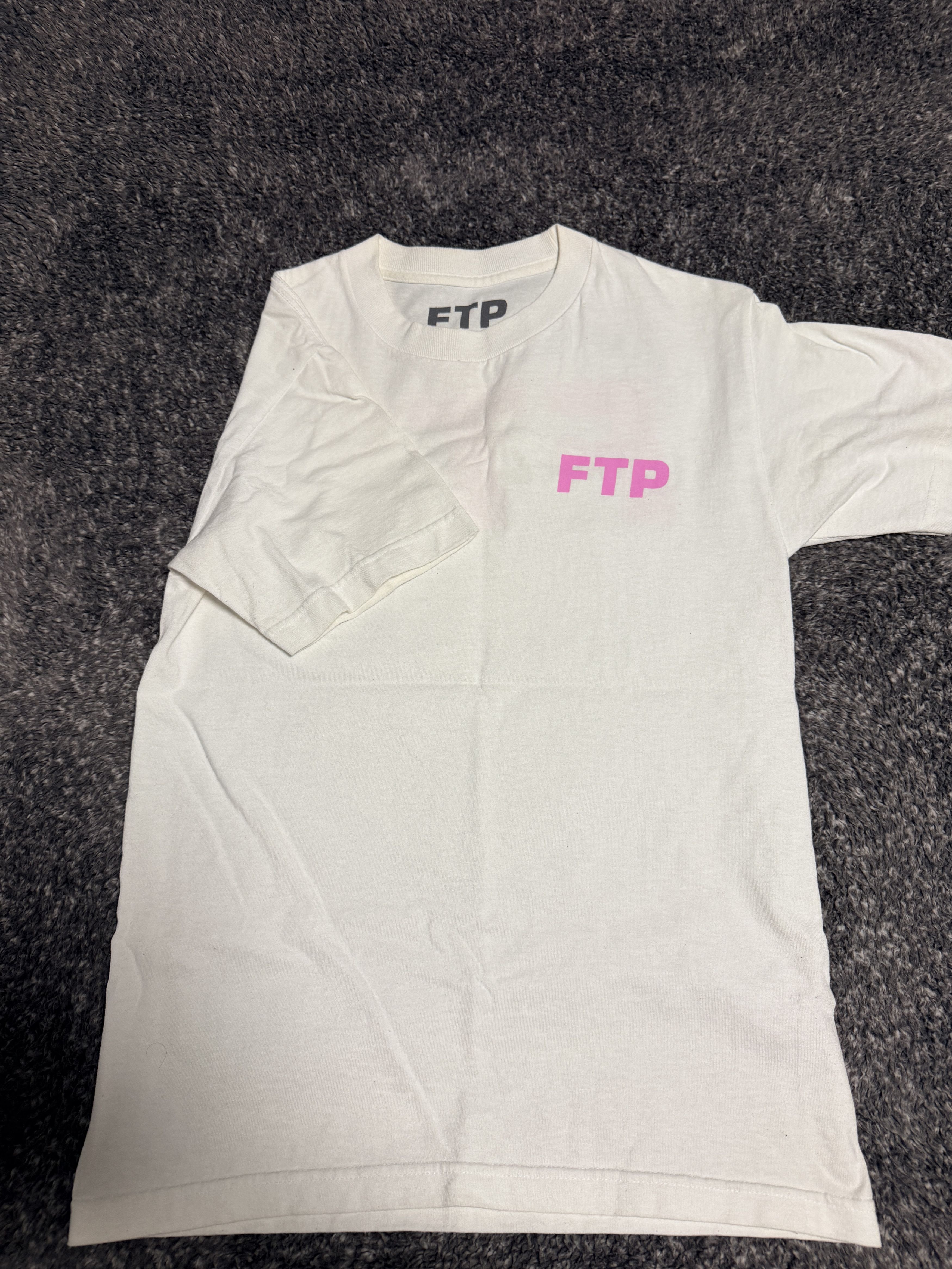 Fuck The Population FTP Breast Cancer Logo Tee Size US S / EU 44-46 / 1 - 1 Thumbnail