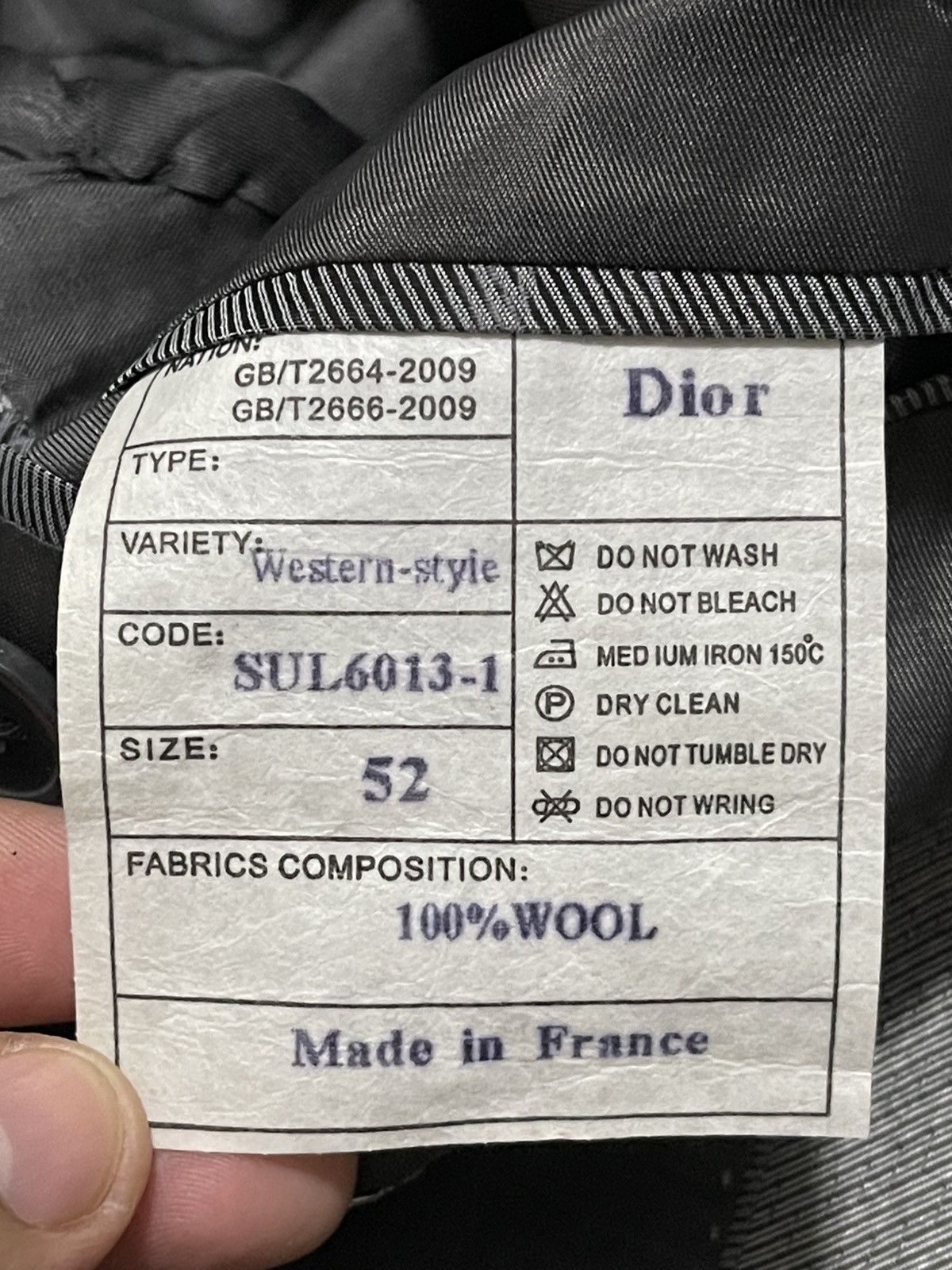 Dior dior suit Size 52R - 4 Thumbnail