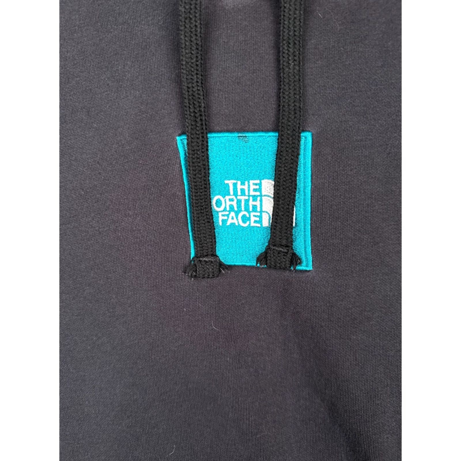 The North Face The North Face Hoodie Mens Medium Black Pullover Logo Sweatshirt Drawstring Size US M / EU 48-50 / 2 - 6 Thumbnail