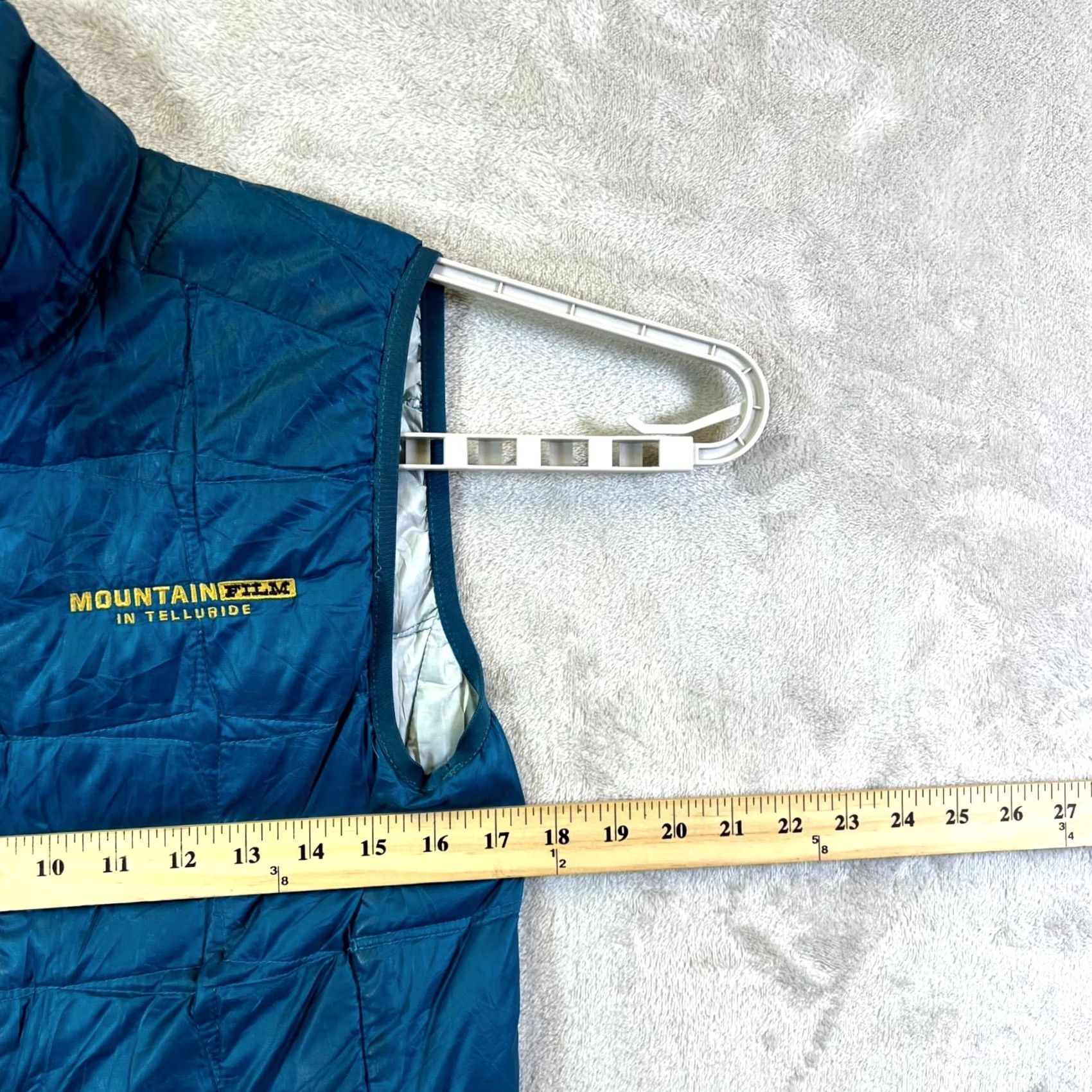 Eddie Bauer Eddie Bauer Puffer Vest Womens S Blue Mountain Film in Telluride Hiking Full Zip Vest Size S / US 4 / IT 40 - 4 Thumbnail