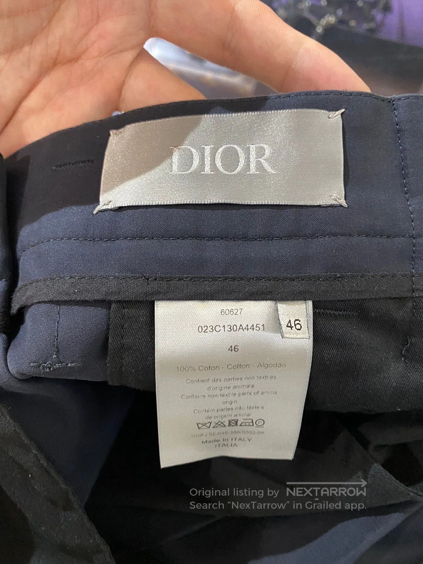 Dior Dior Men's Casual Pants in Excellent Condition. Size US 36 / EU 52 - 4 Thumbnail