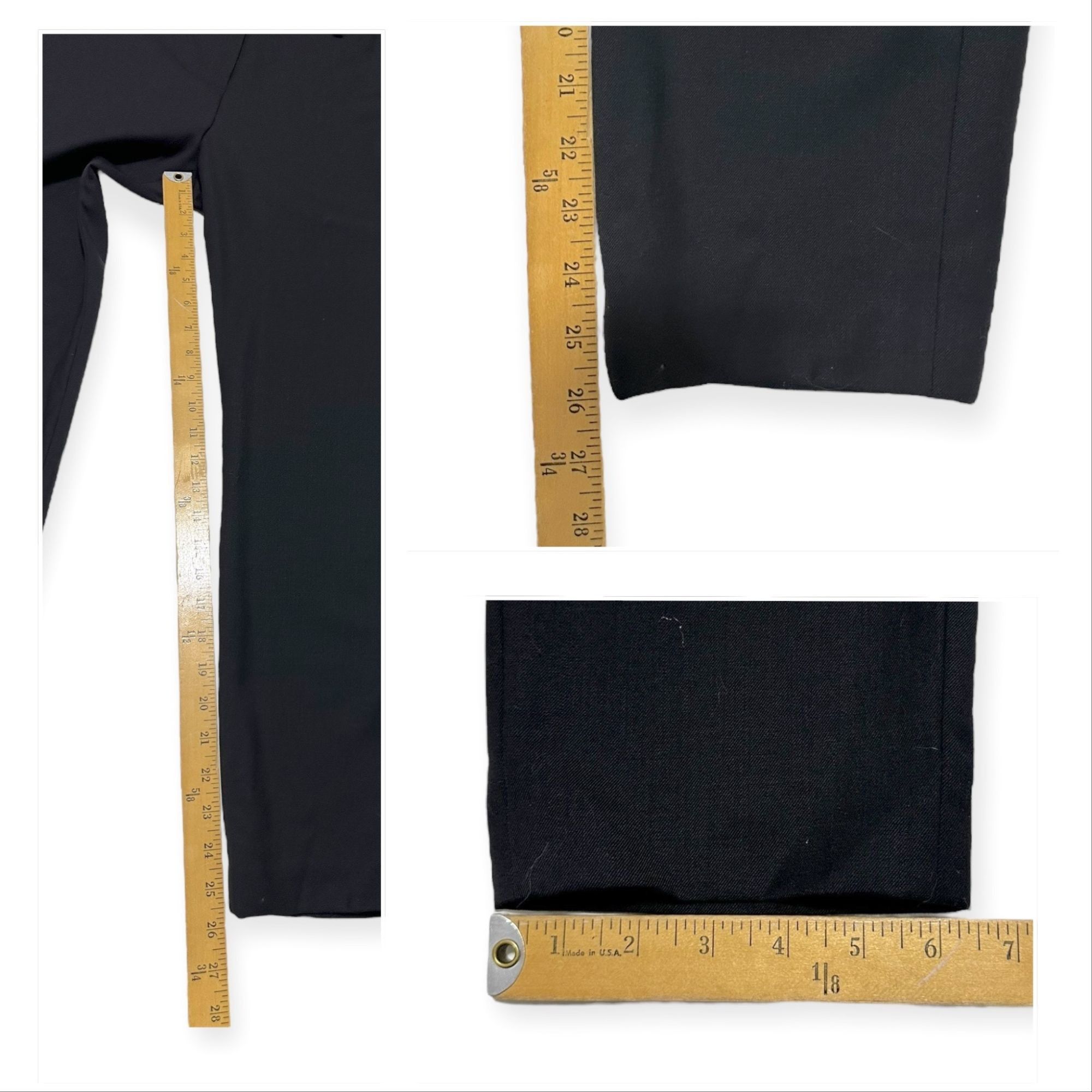 Nili Lotan NILI LOTAN Tel Aviv Wool-blend Twill Straight-leg Pants In B Size 32" / US 10 / IT 46 - 12 Thumbnail