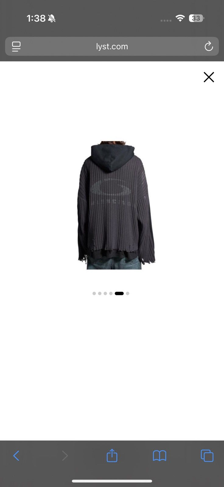 Balenciaga Balenciaga hybrid zipup Size US L / EU 52-54 / 3 - 9 Thumbnail