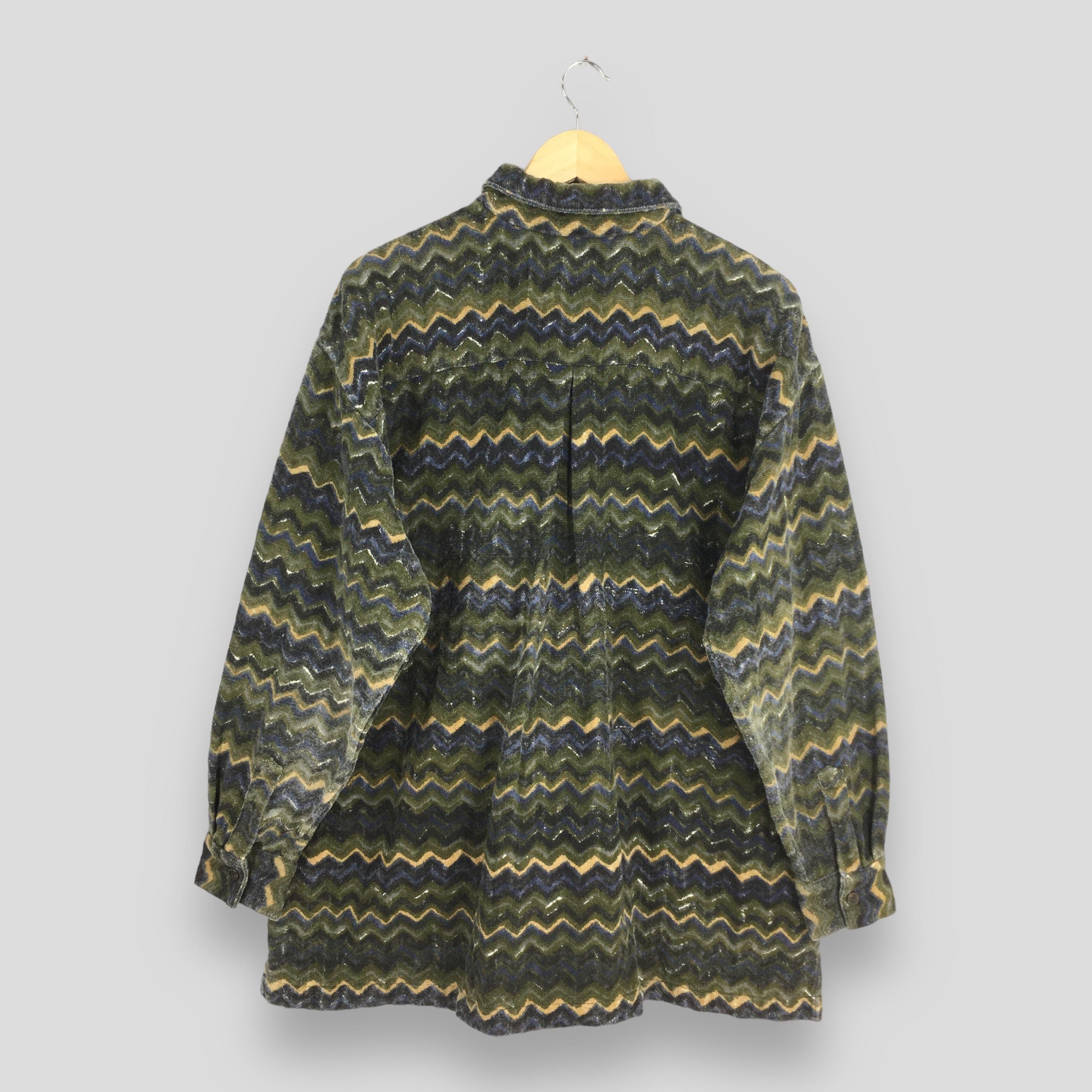 Tribal Streetwear × Vintage Vintage 90's Trucha Vagabunda Pattern Native Shirt XLarge Size US XL / EU 56 / 4 - 7 Thumbnail