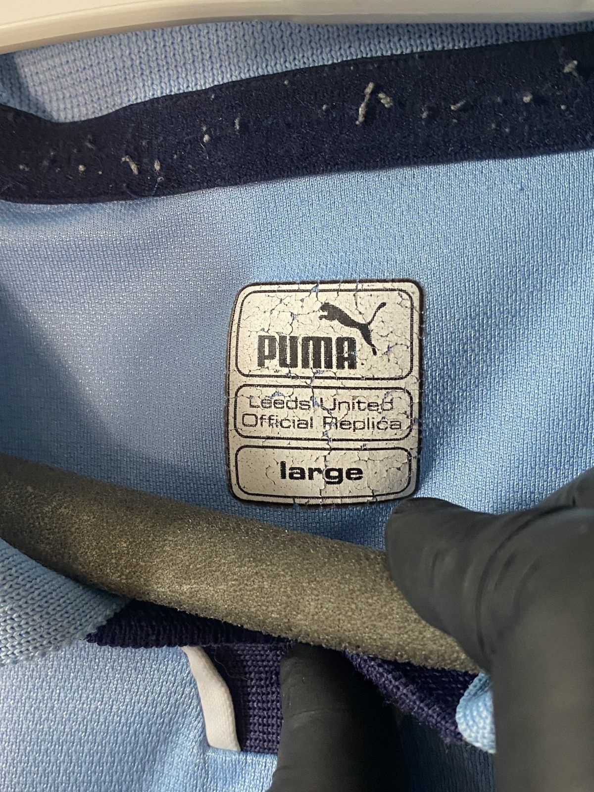 Puma Leeds United Puma Soccer Jersey 1998 Away Football Shirt Kit Size US L / EU 52-54 / 3 - 2 Thumbnail