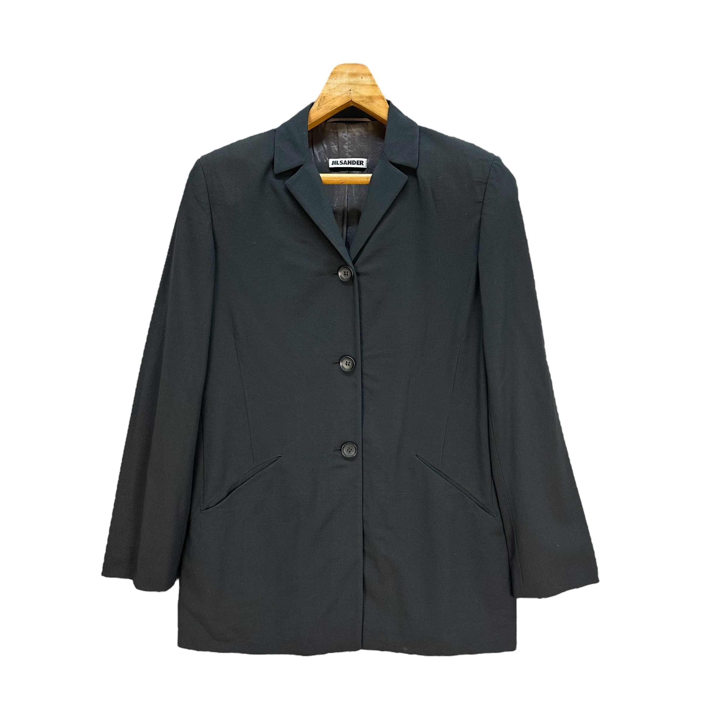 Jil Sander JIL SANDER Made in Germany Stretchable Suit Jacket #A60-1381 Size S / US 4 / IT 40 - 1 Thumbnail