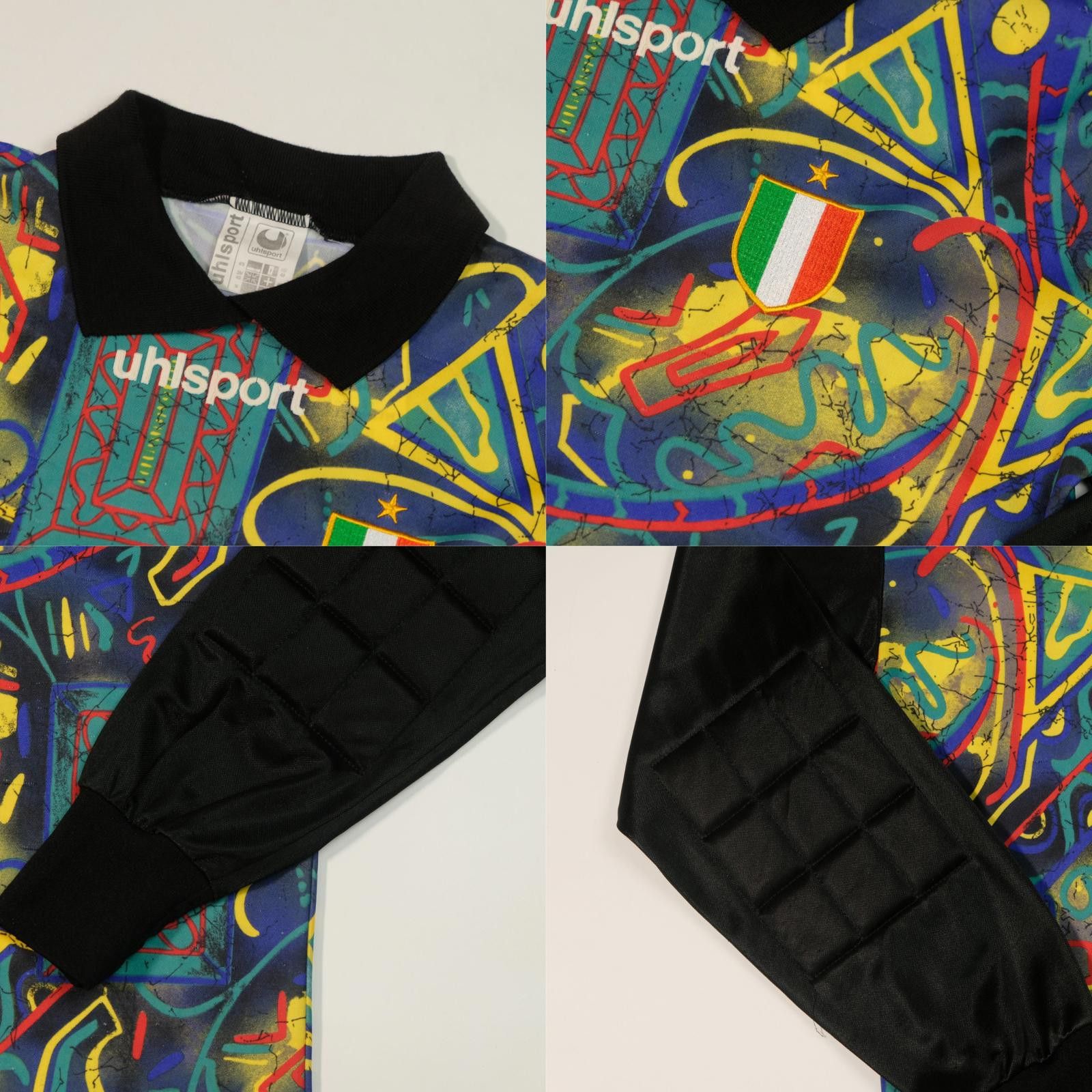 Designer 1988/89 Inter Milan Goalkeeper Shirt Uhlsport (M) Size US M / EU 48-50 / 2 - 6 Thumbnail