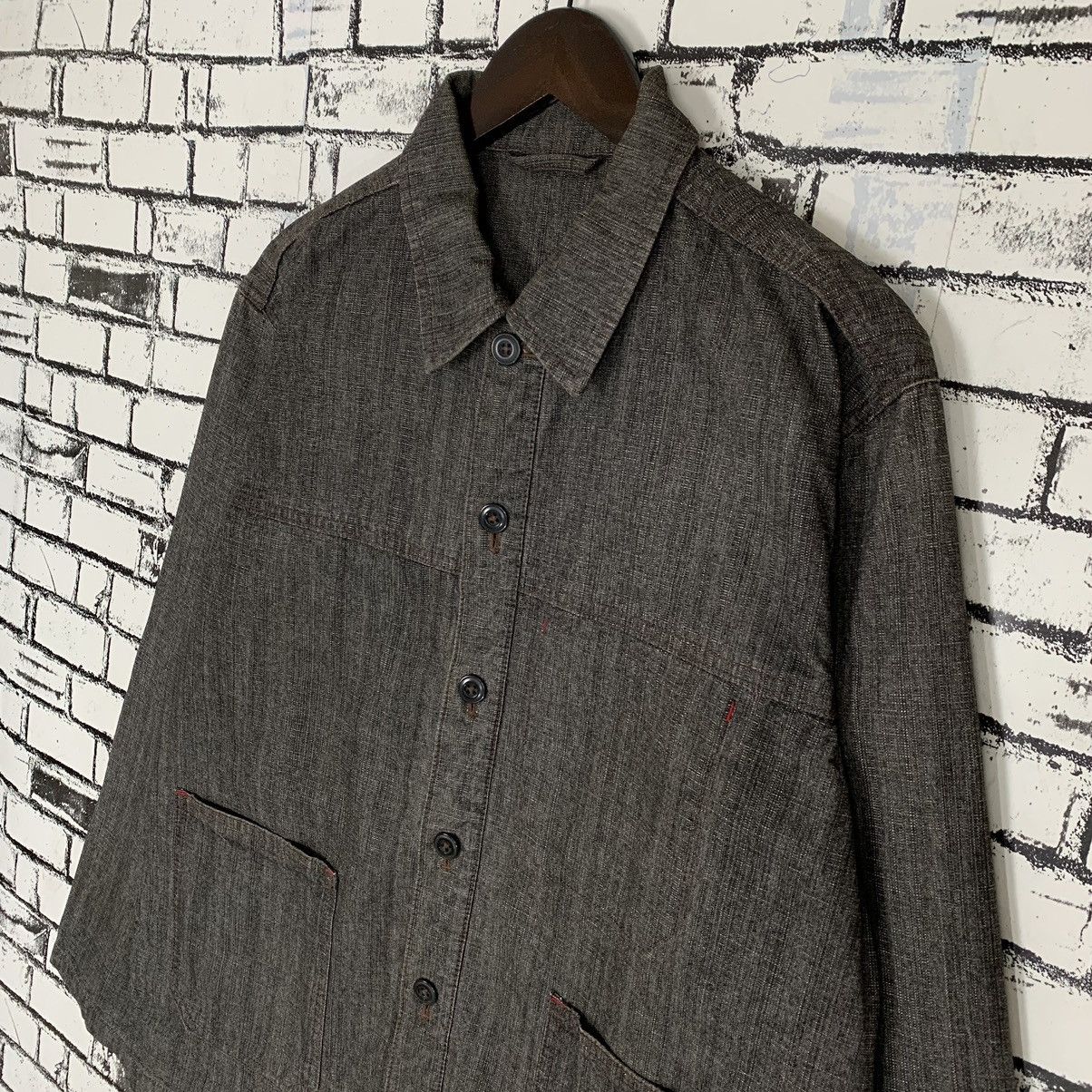 Yohji Yamamoto Sacsny Y’saccs Jacket Jean Denim Jacket Size US M / EU 48-50 / 2 - 3 Thumbnail