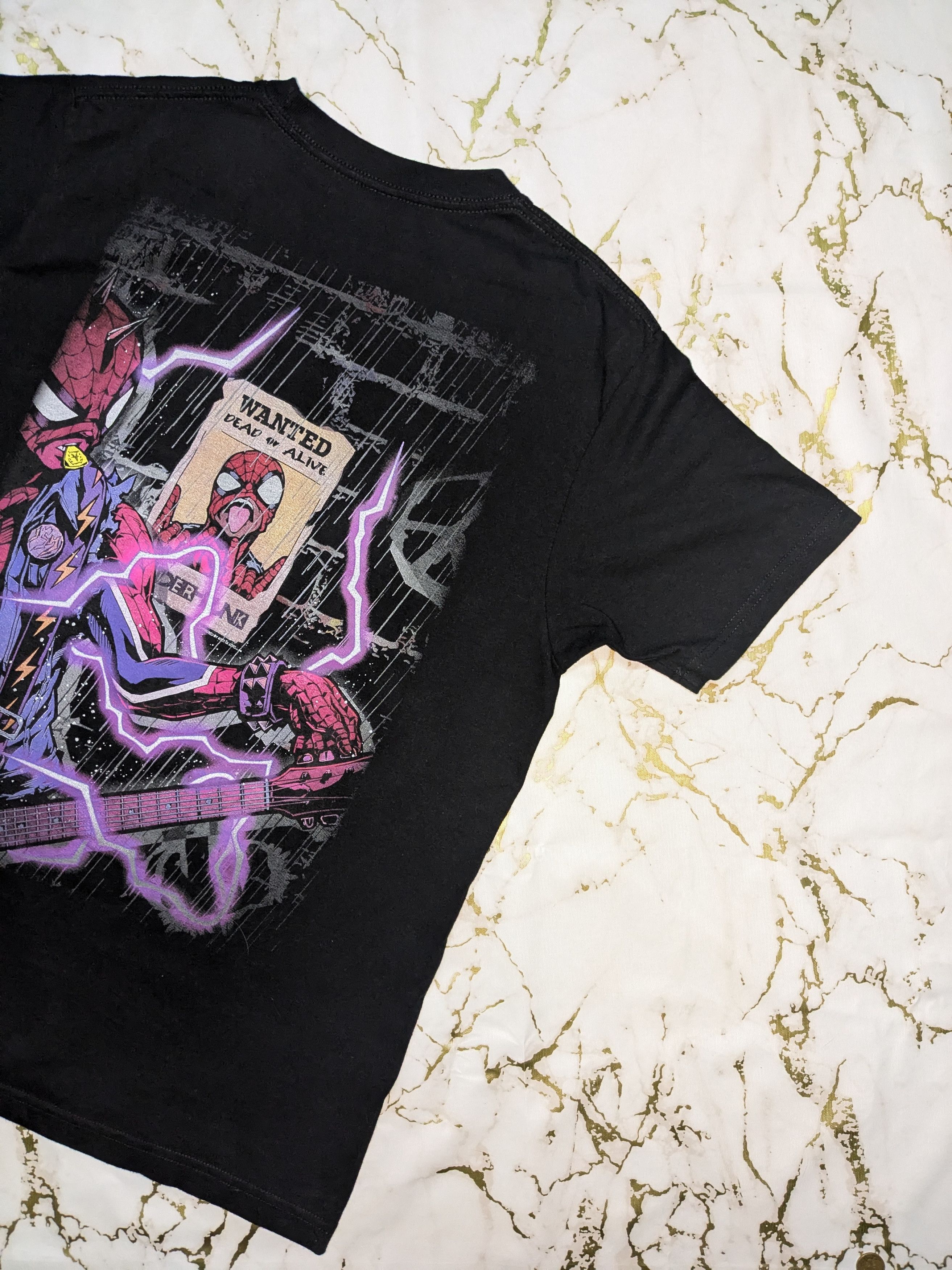 Marvel Comics Modern bootleg marvel Spiderman Spiderpunk shirt Size US L / EU 52-54 / 3 - 5 Thumbnail