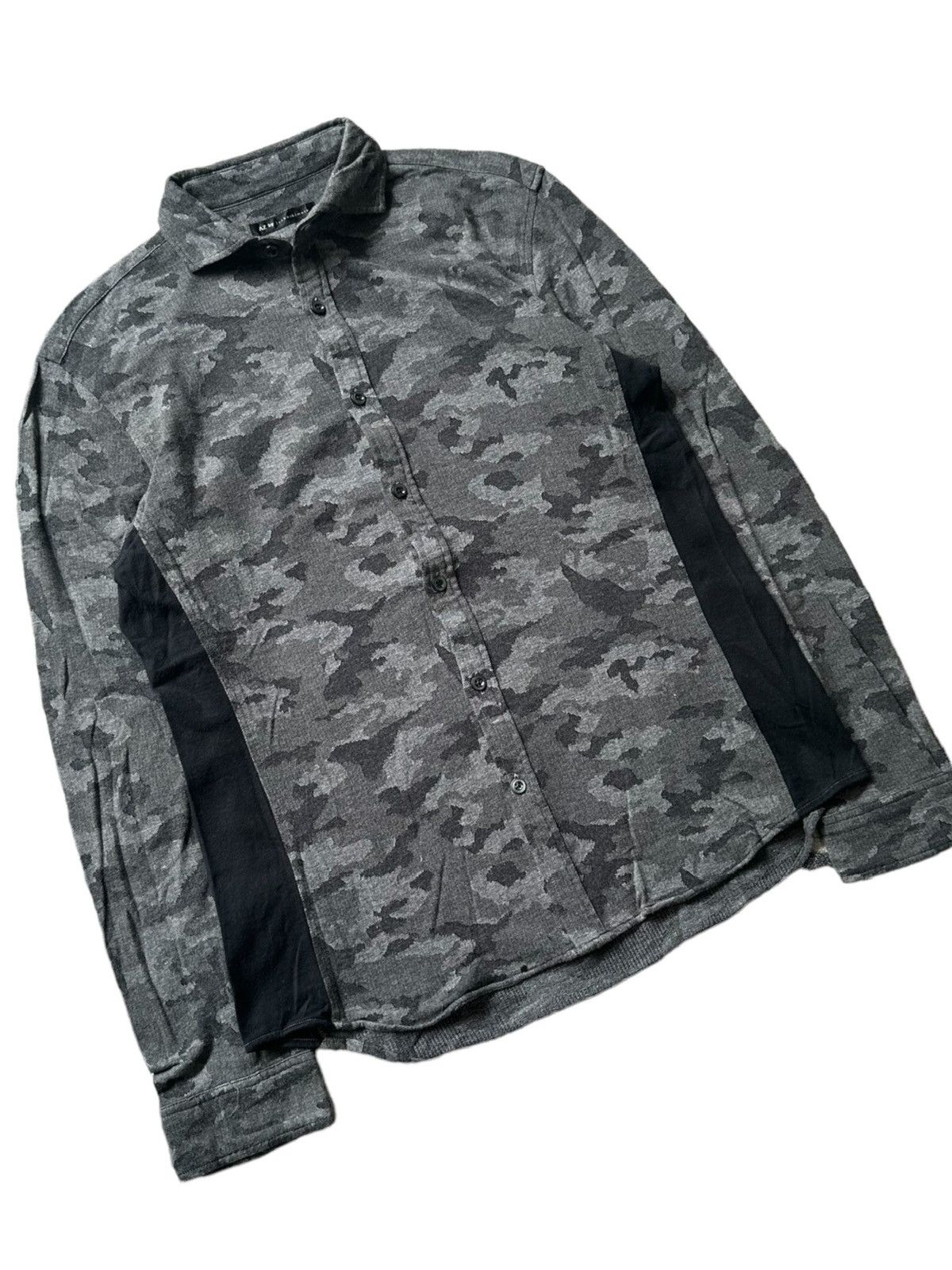 AZ by junhashimoto F/W 2016 - AZ by Junhashimoto hybrid camo cotton shirt Size US M / EU 48-50 / 2 - 2 Thumbnail