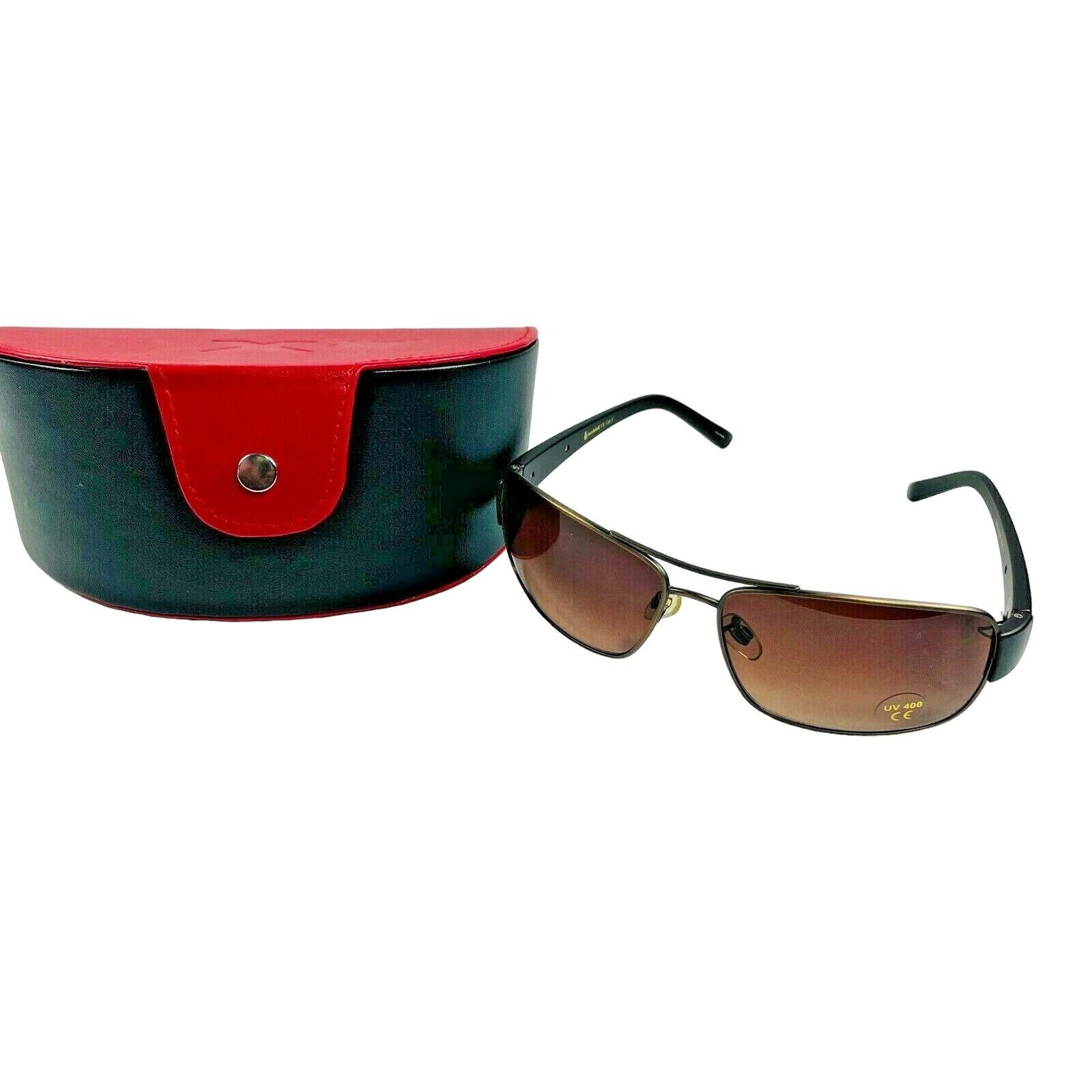 Other Ochiali Sunglasses With Case Eyeglass Cleaner Cloth Dark Br Size ONE SIZE - 1 Thumbnail