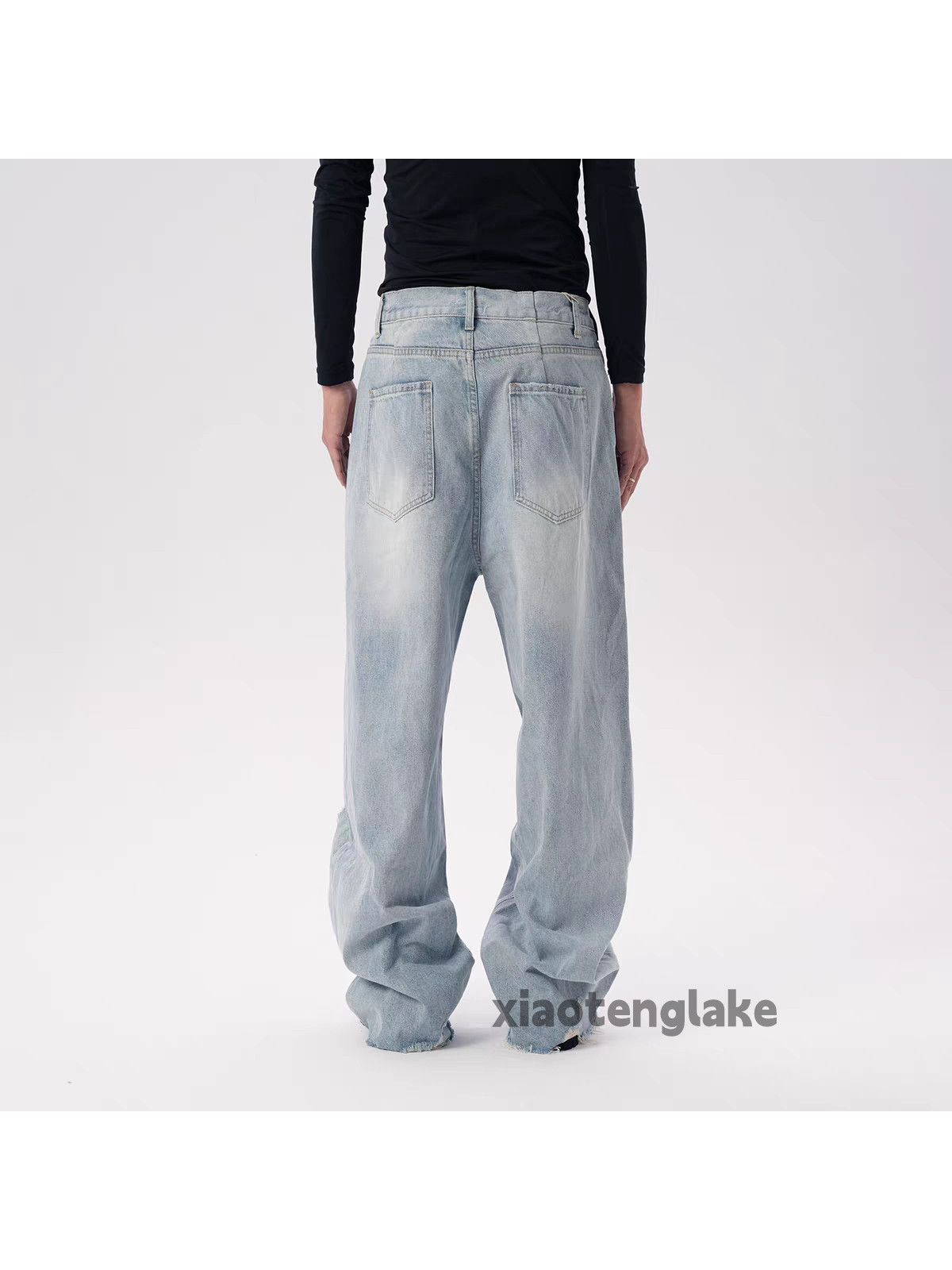Jean zx undercover ourlegacy style wide Leg hiphop jeans Size US 30 / EU 46 - 8 Thumbnail