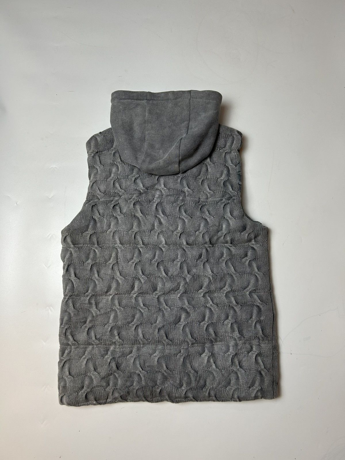Japanese Brand REAL MASTER KNITWEAR HOODIE VEST Size US M / EU 48-50 / 2 - 3 Thumbnail