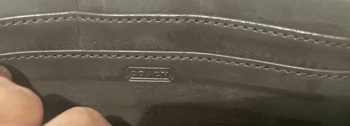 Coach Coach 6648 Medium Corner Zip Wristlet Signature Canvas Brown Size ONE SIZE - 5 Thumbnail
